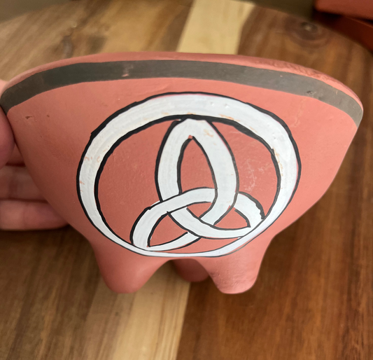 Bol Rituel - Motif Triquetra