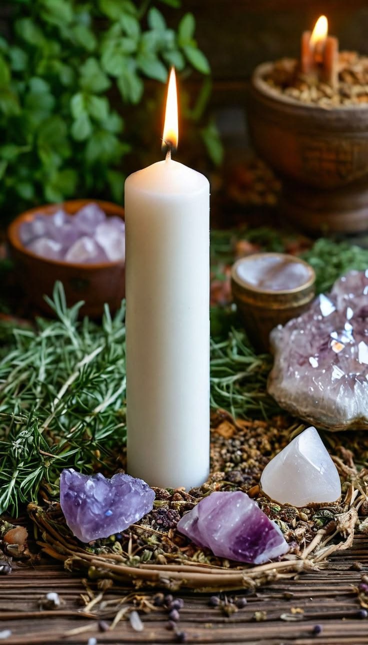 Bougies classiques - lumière intentionnelle