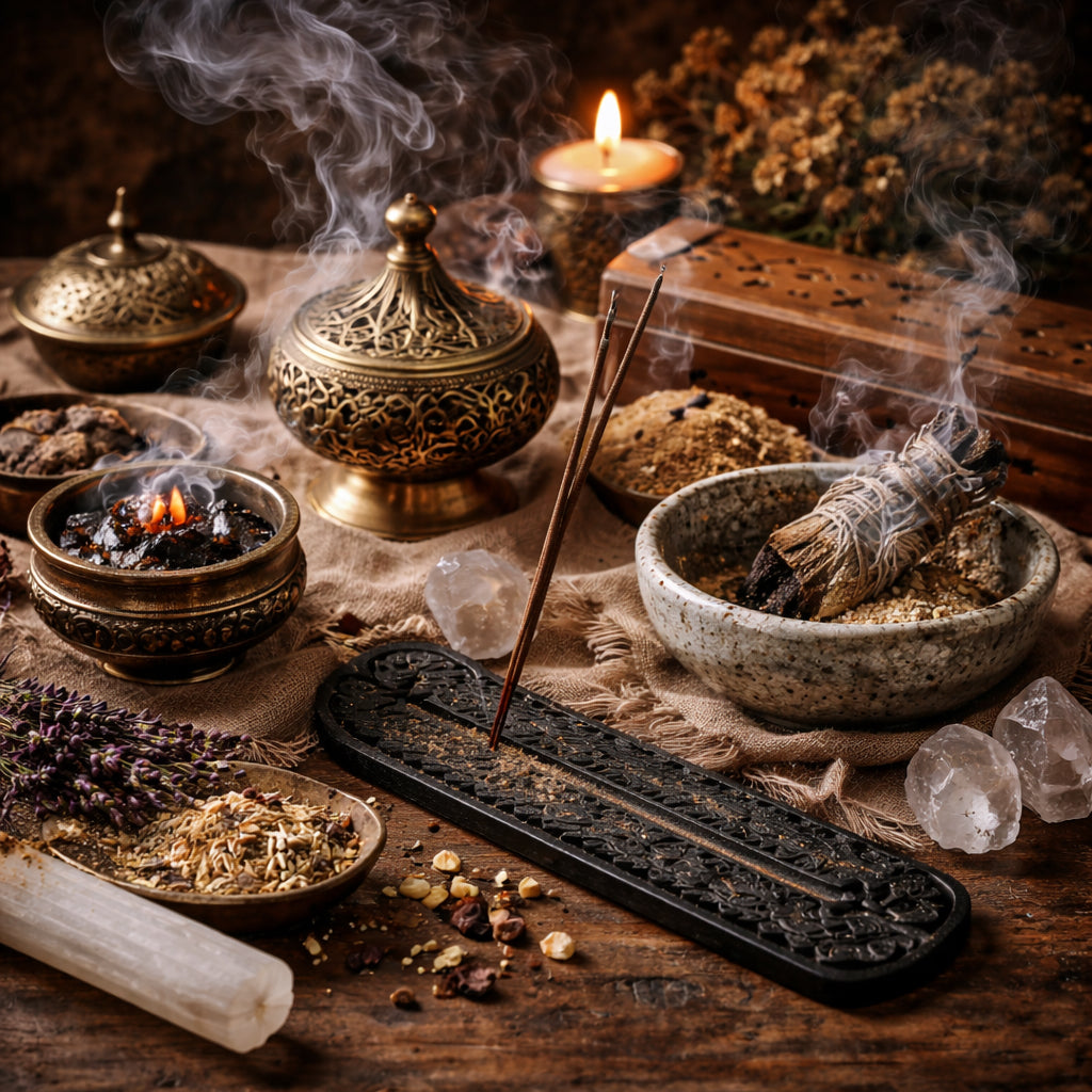 Brûleurs & encensoirs - l'art de la fumée