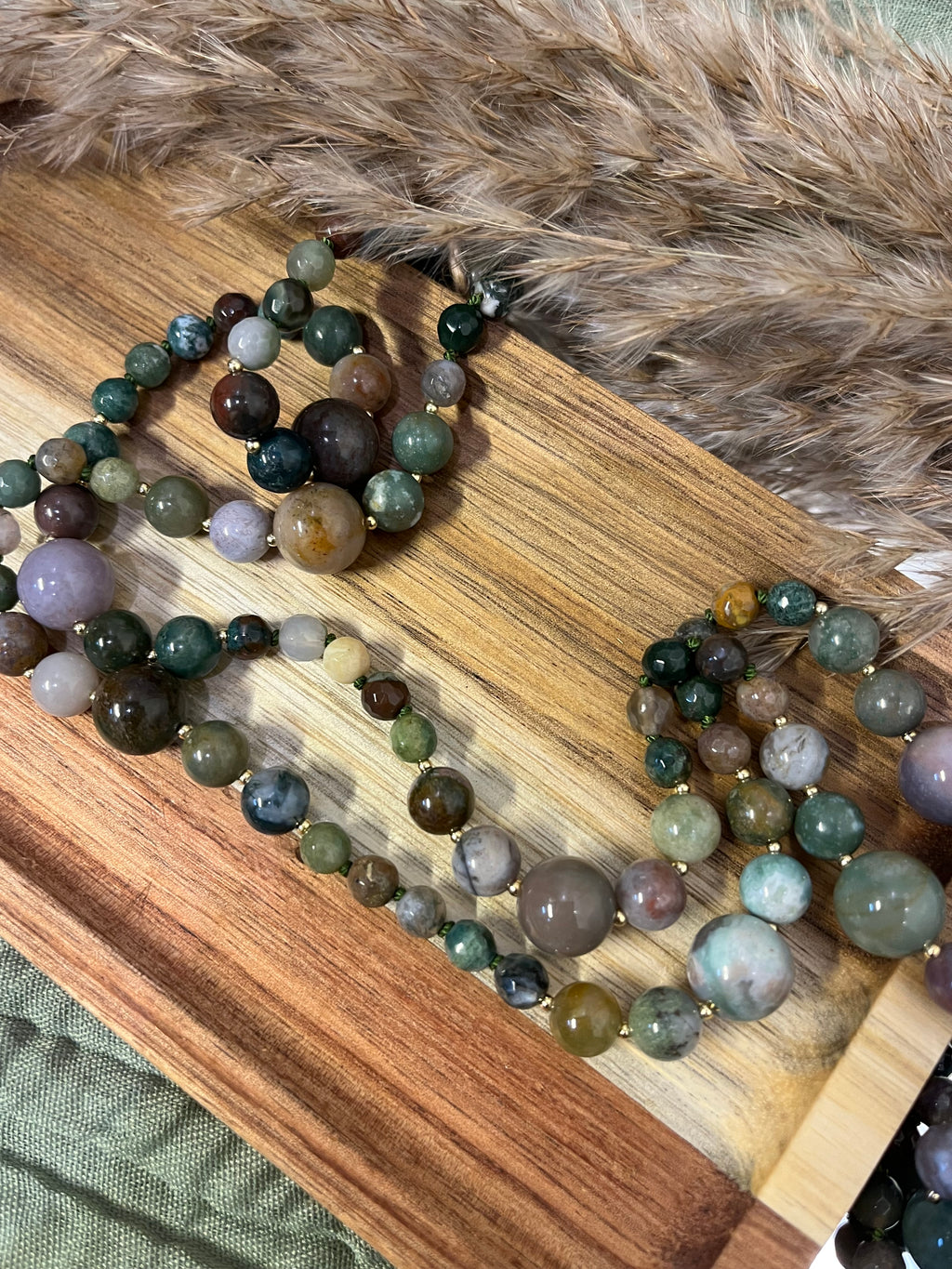 Mala “Armonía India” Ágata India