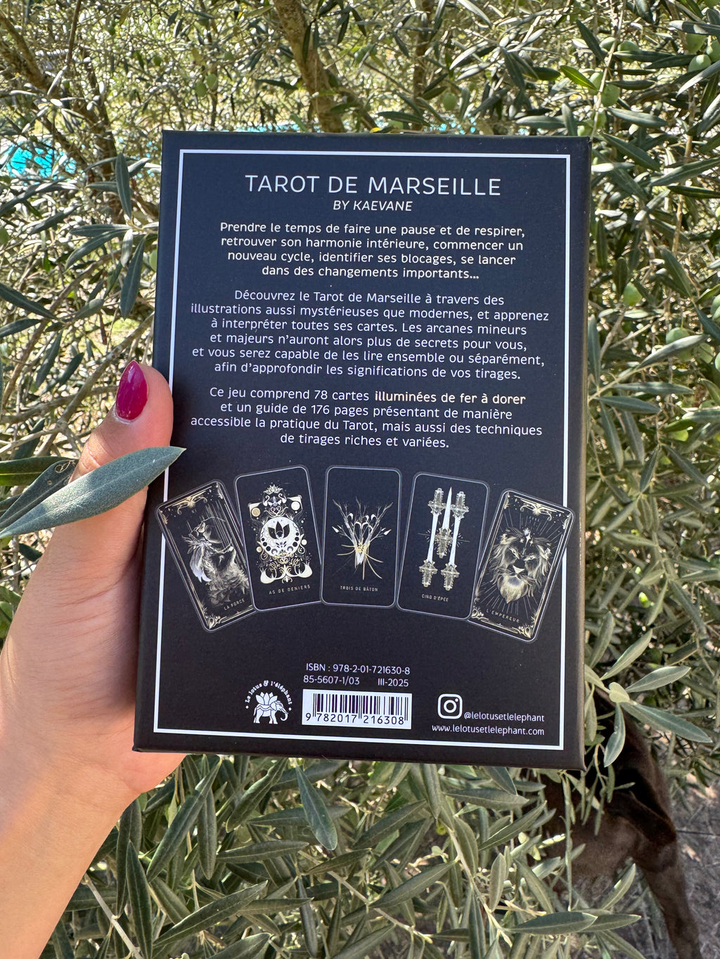 Tarot de Marseille -Black