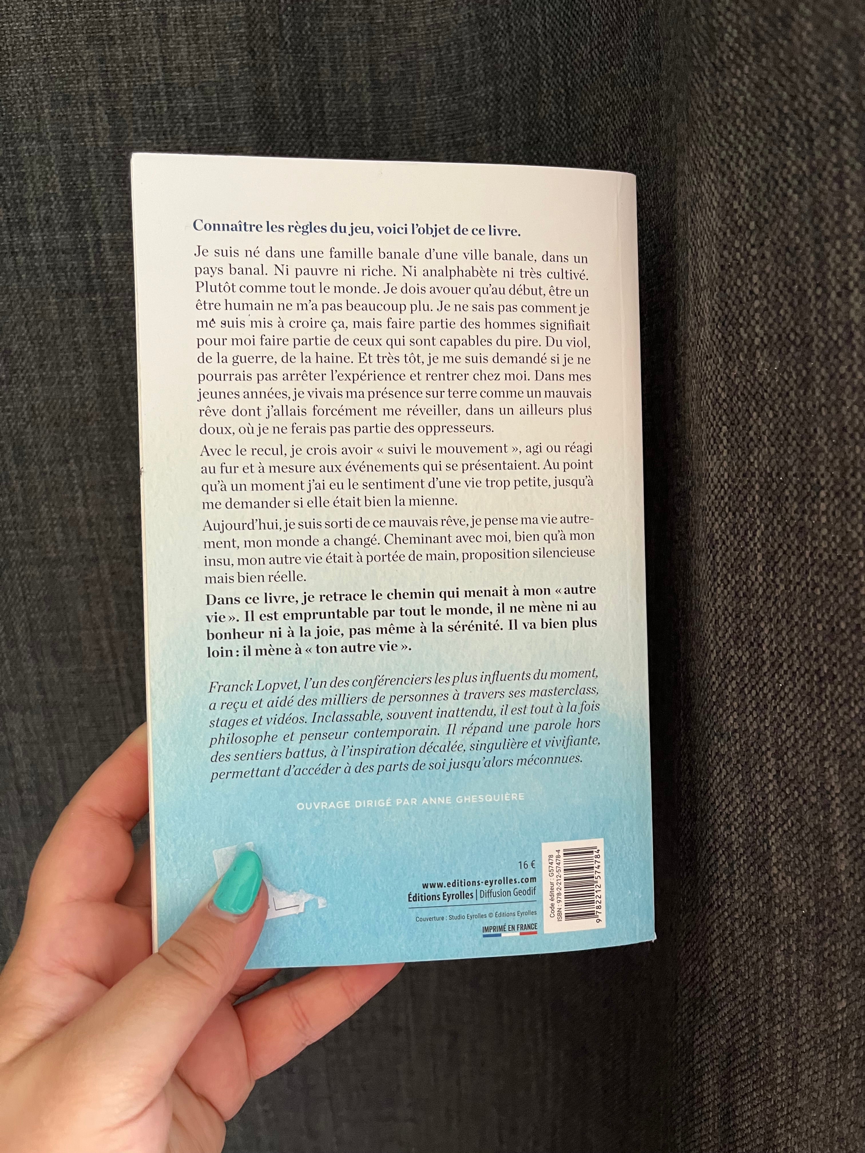 Ton autre vie - Franck Lopvet