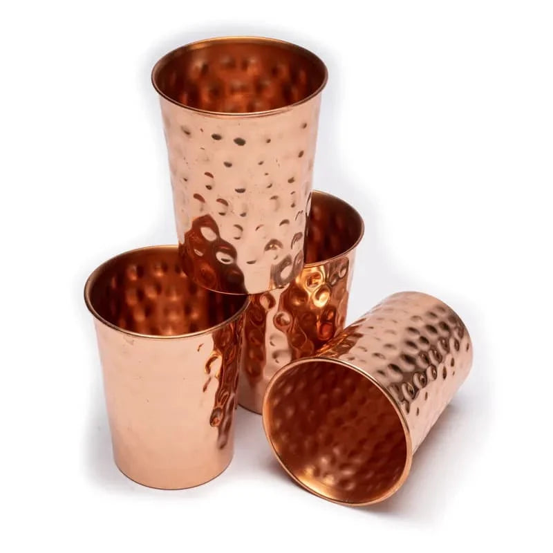 Verre en cuivre Martelés