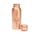 Bouteille en cuivre - Lotus
