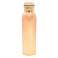 Bouteille en cuivre polie