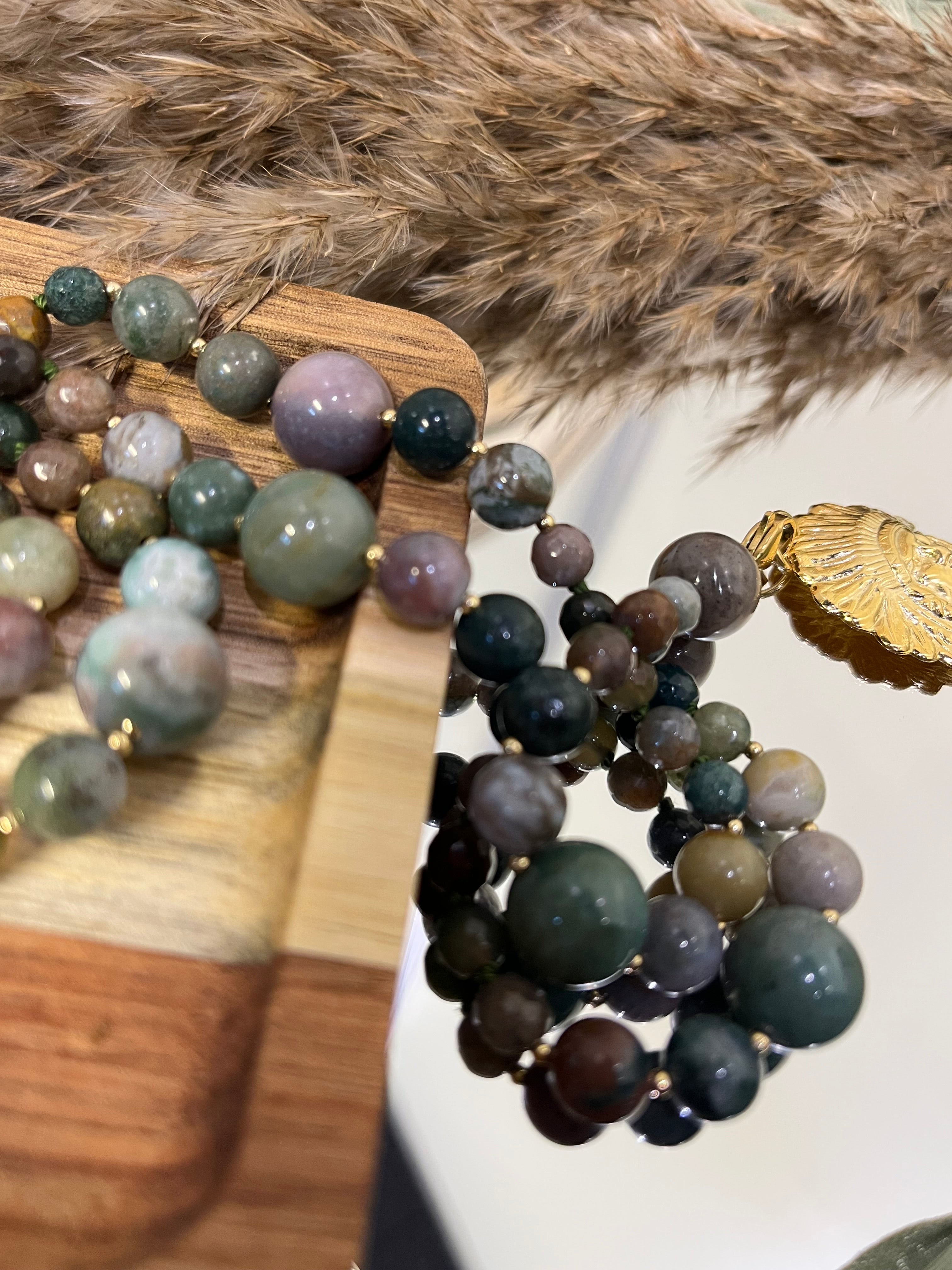 Mala “Armonía India” Ágata India