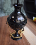Brûleur d'encens en métal