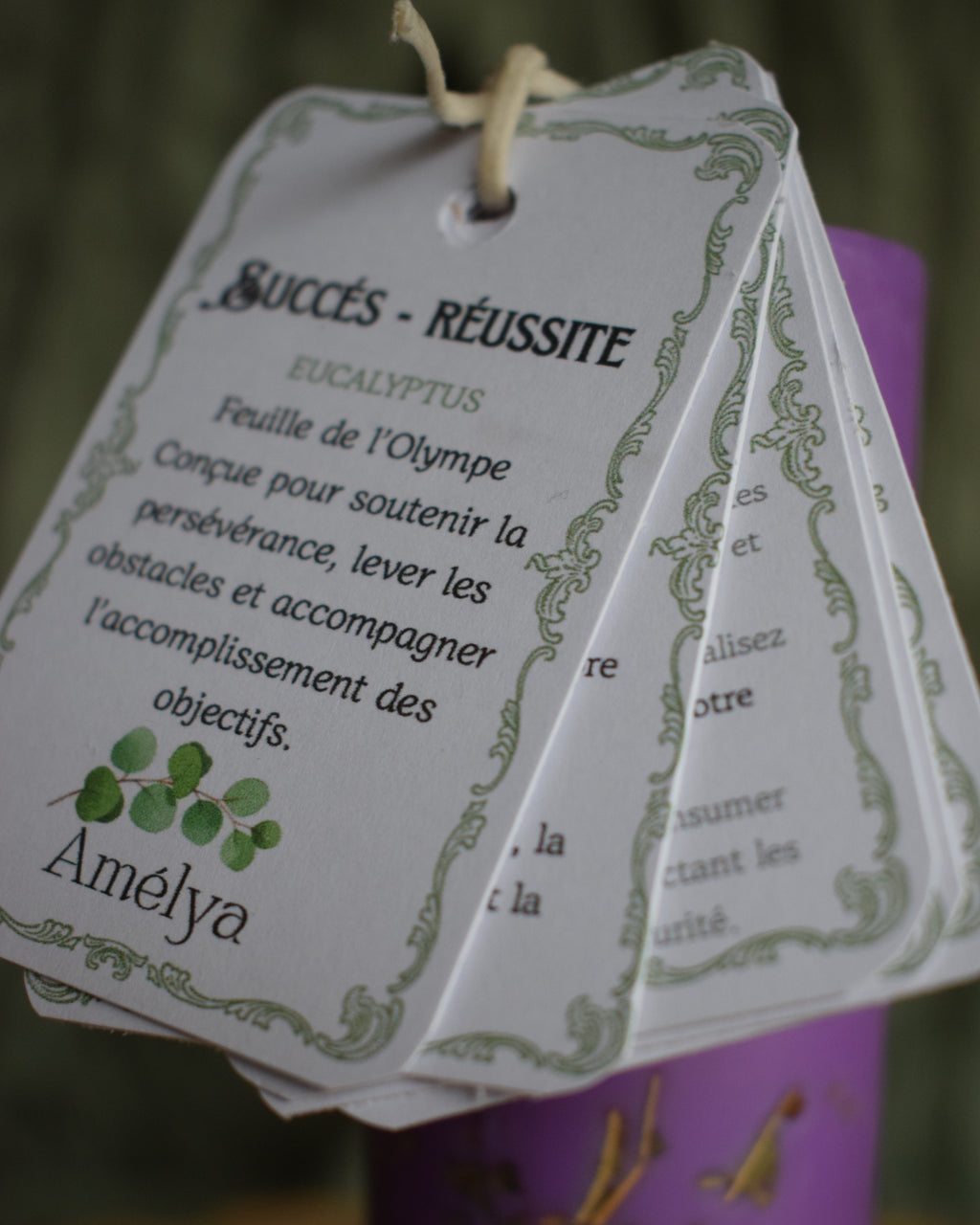 Bougie Rituelle - Succès & Réussite