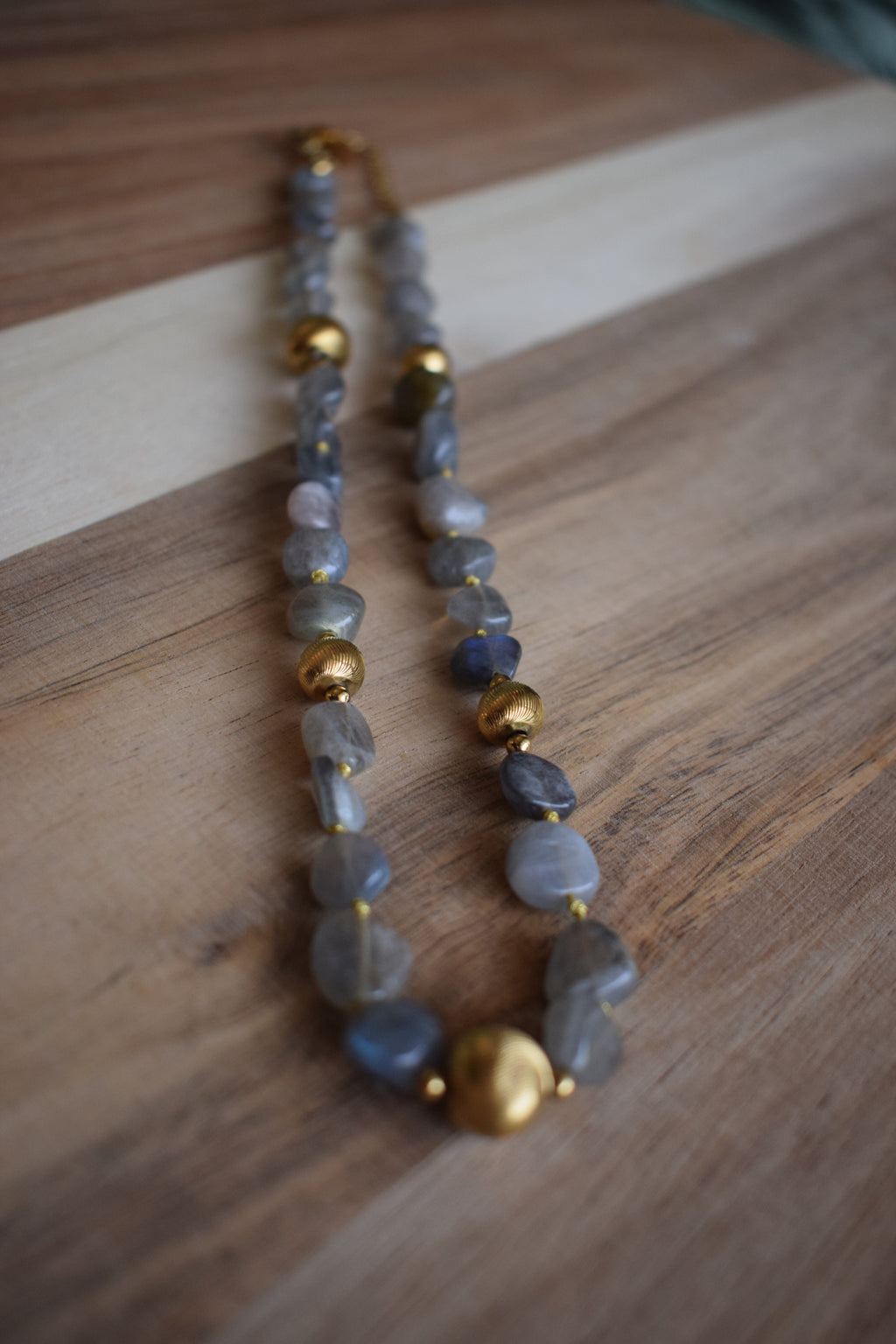 Collier protection douce - Labradorite