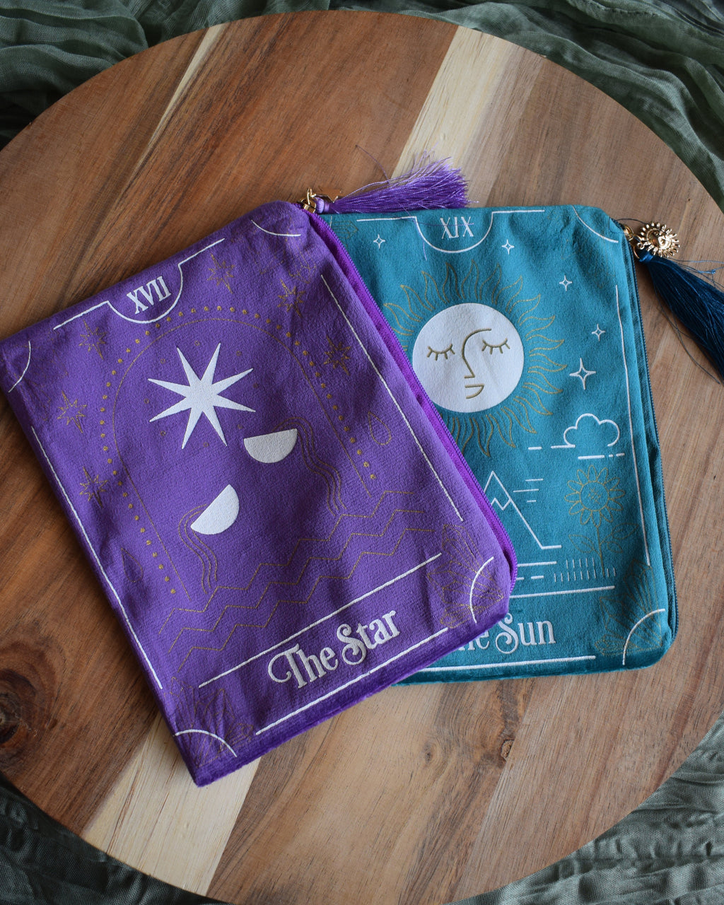 Pochette tarot velours