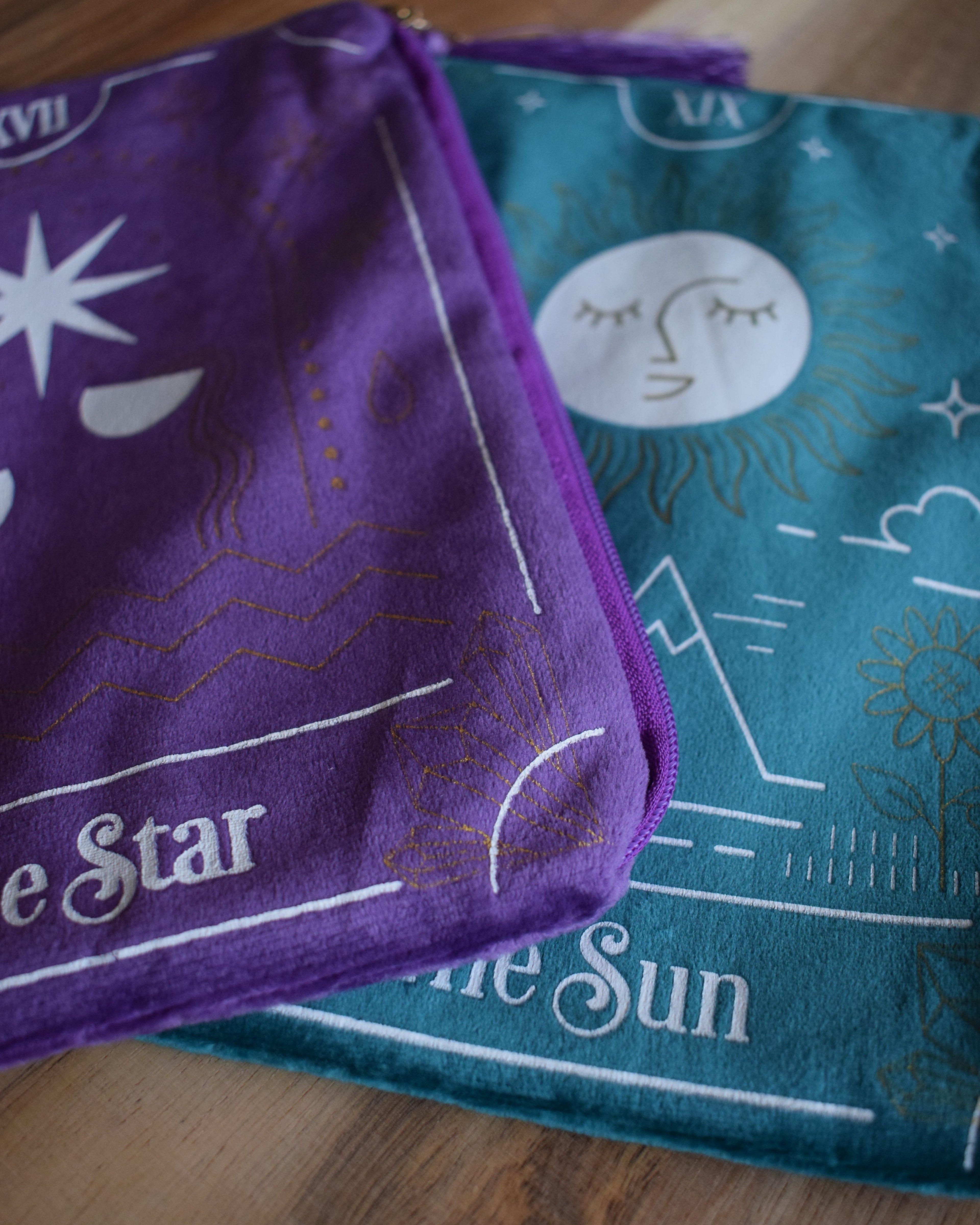 Pochette tarot velours