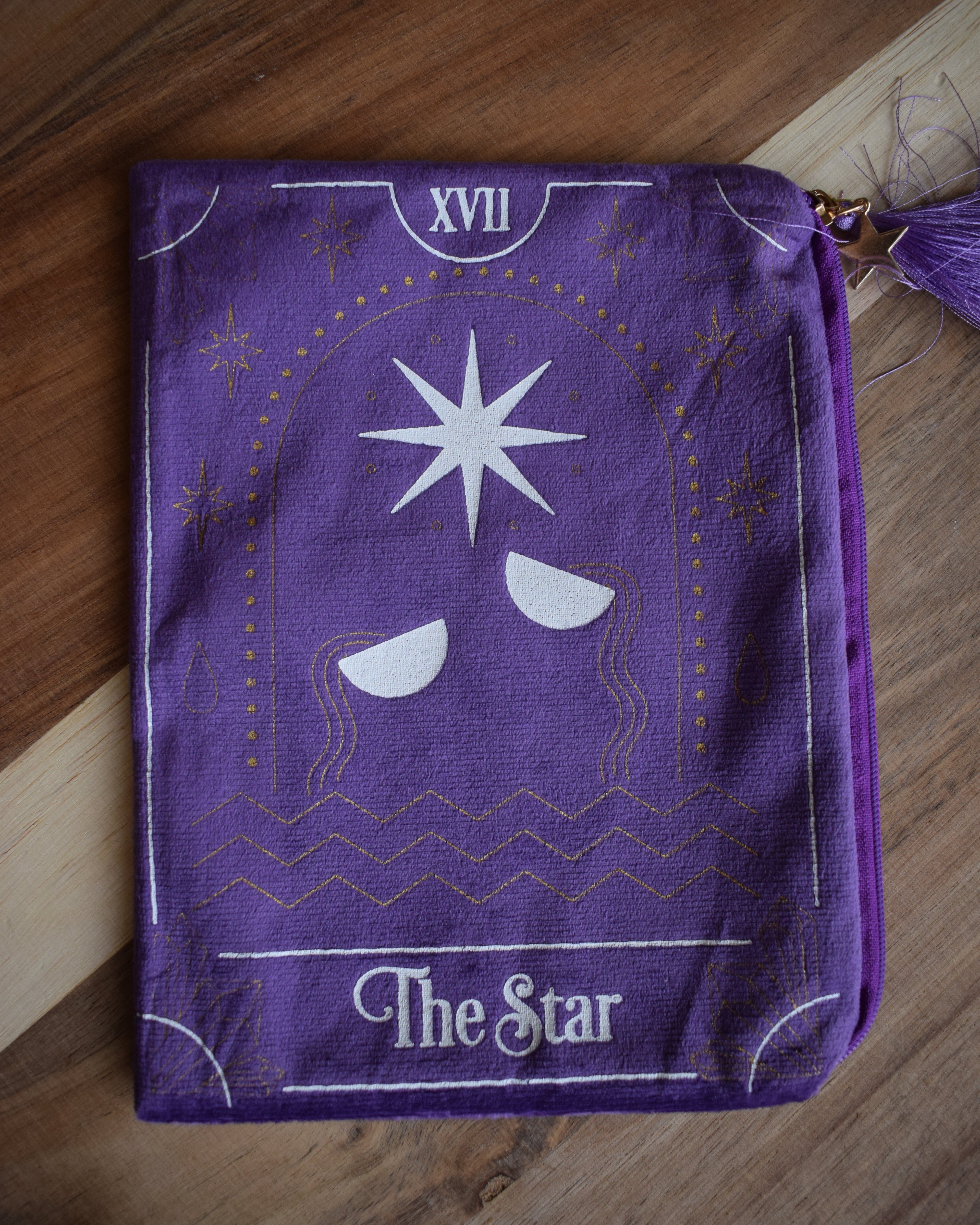Pochette tarot velours