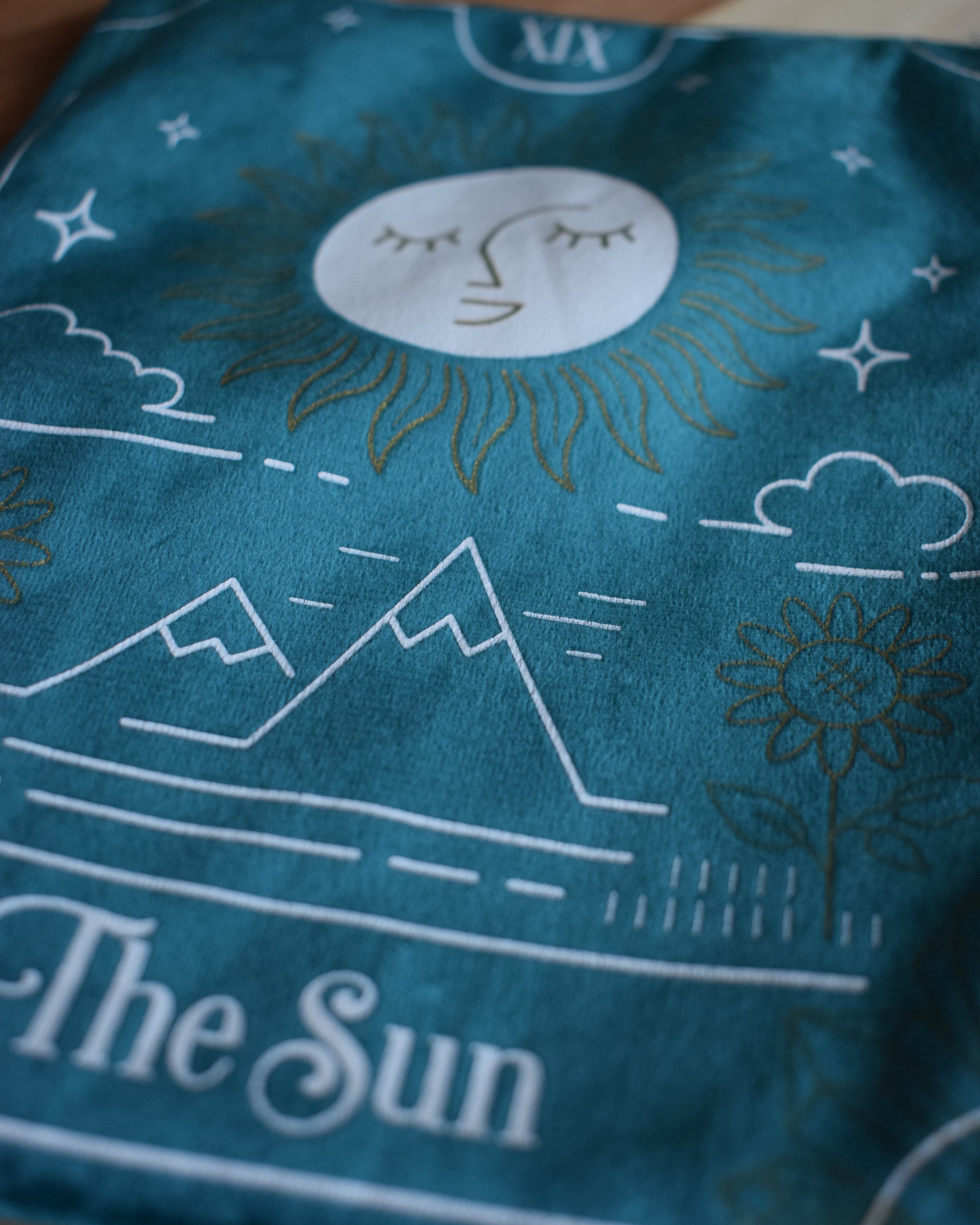 Pochette tarot velours