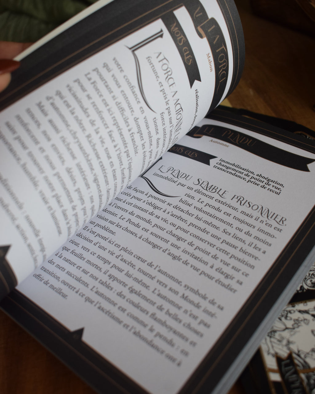 TAROT DE LA SOCIÈRE ET DE LA ROUE DE L'ANNÉE