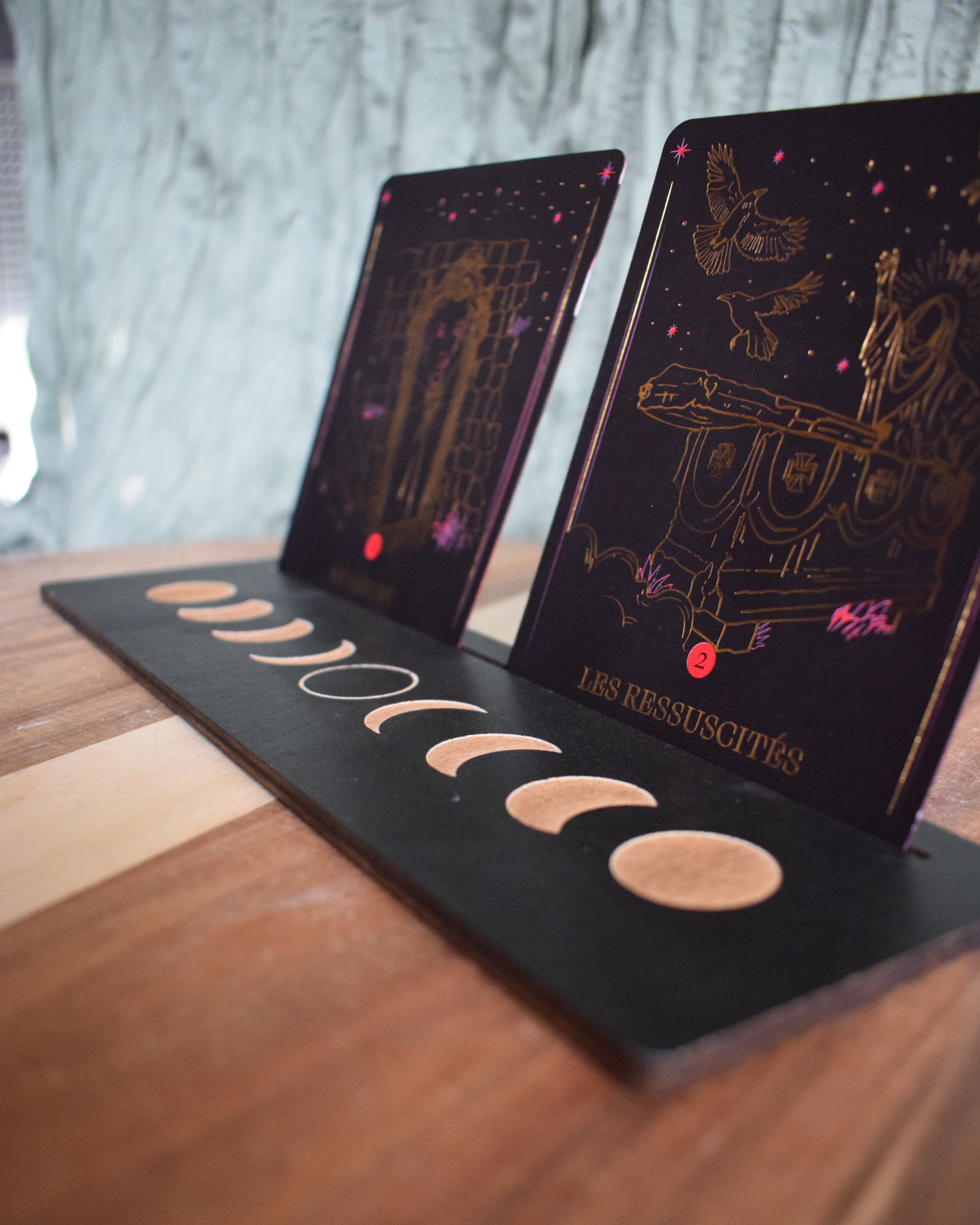 Support de  carte - Phases lunaires