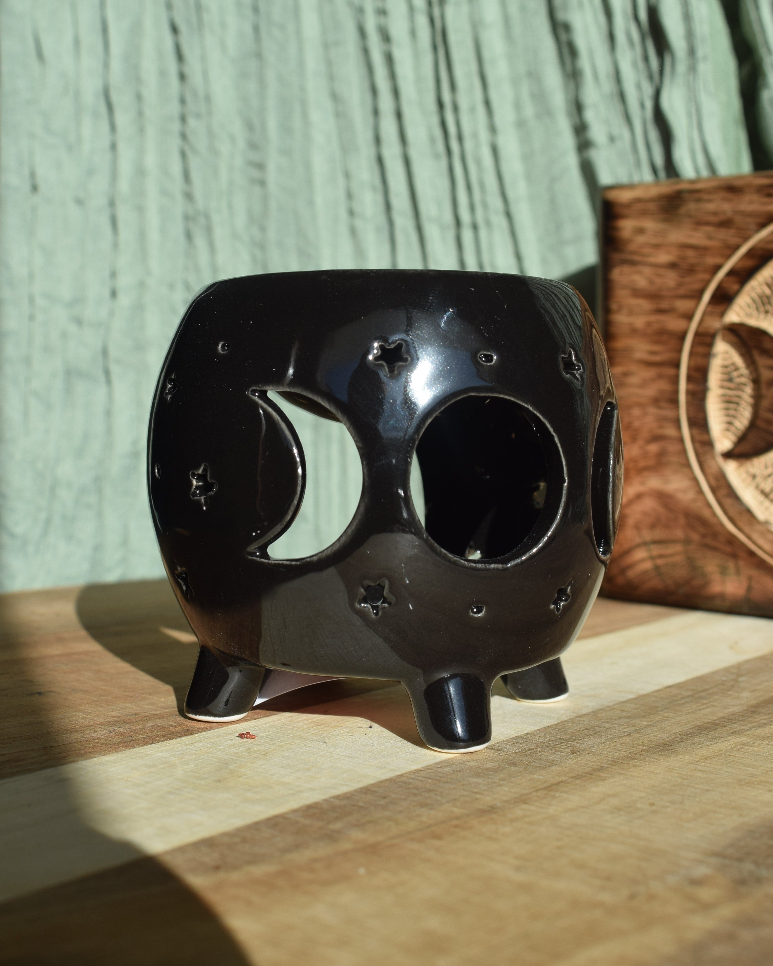 Brûleur en céramique - Soleil/Lune