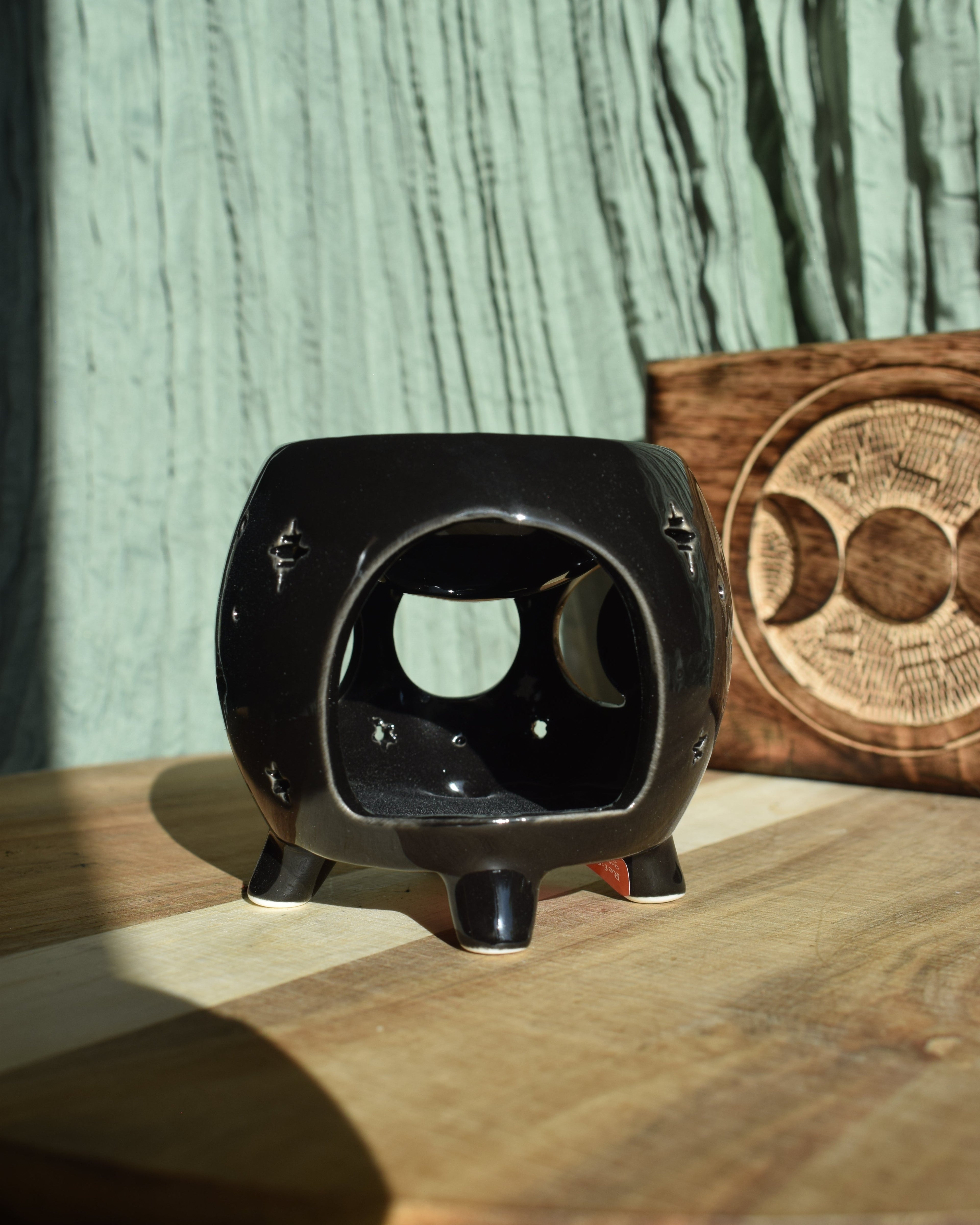 Brûleur en céramique - Soleil/Lune