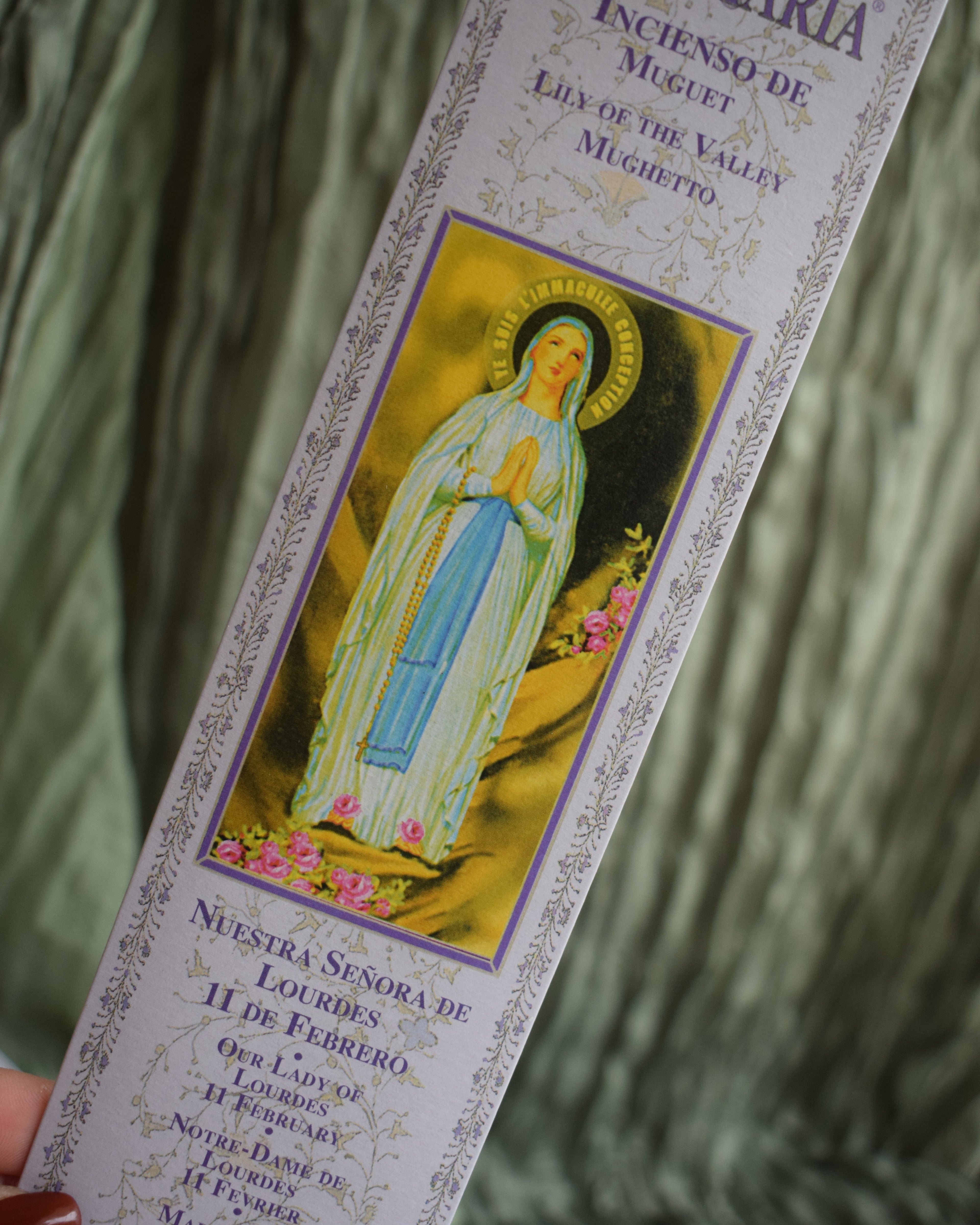 Notre-Dame de Lourdes - encens bâtons