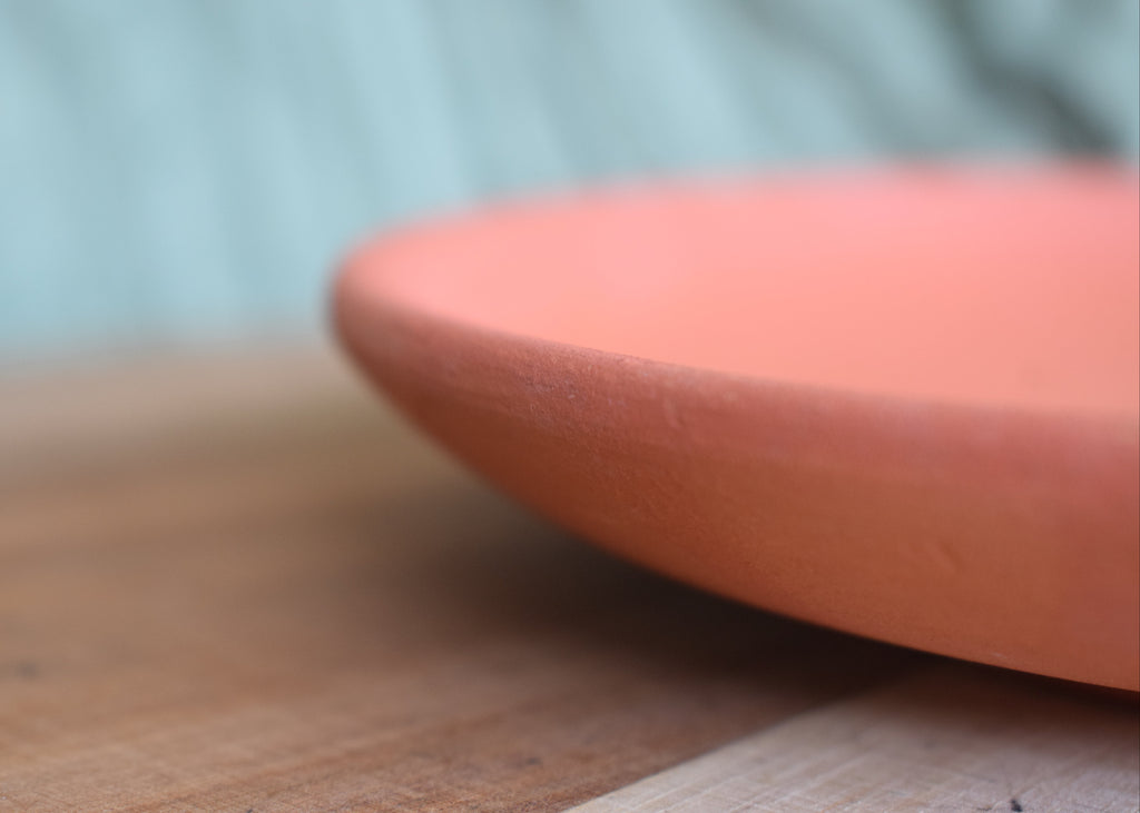 Plat rituel en terre cuite - 17cm