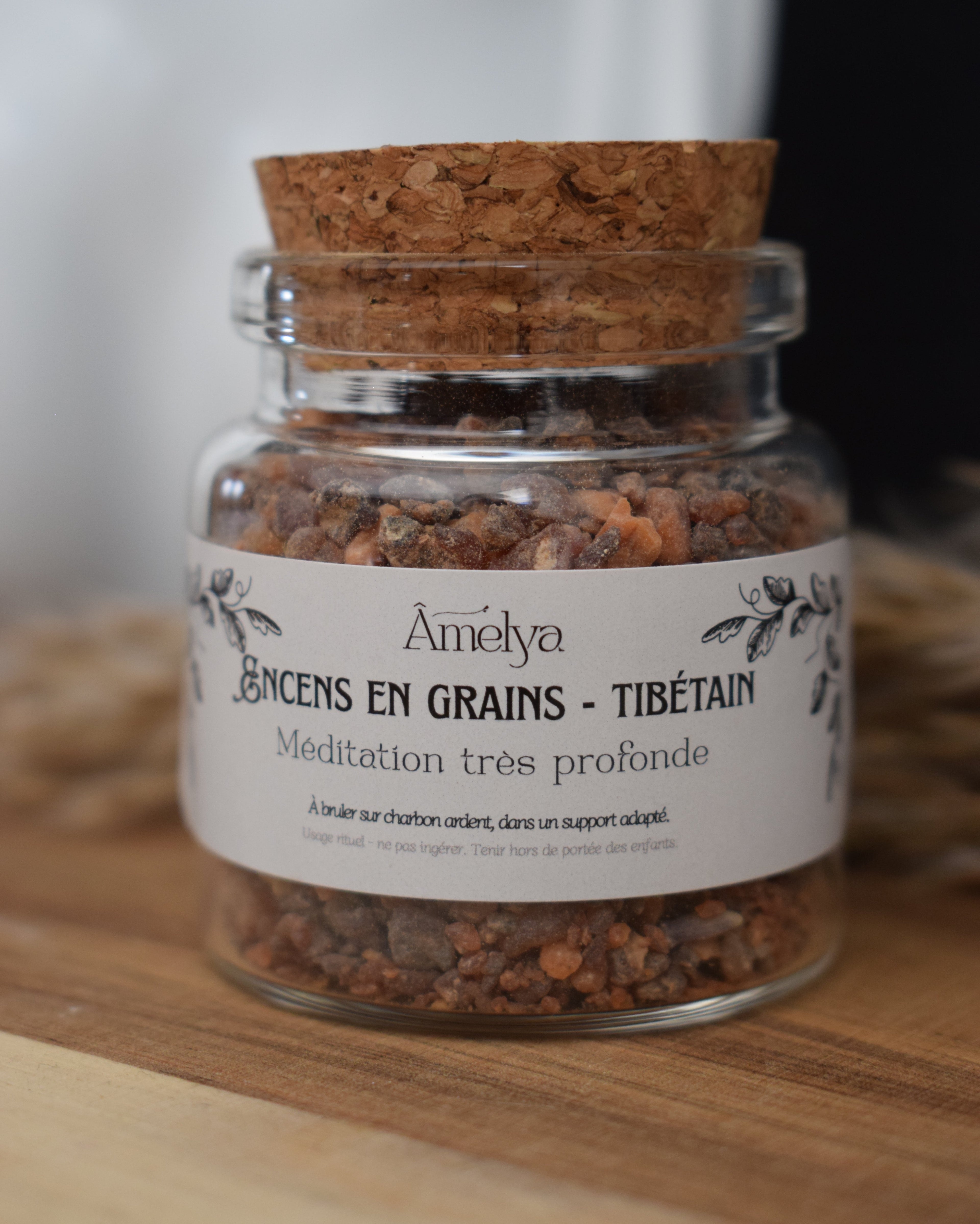 Tibétain - Méditation très profonde - Encens en grains