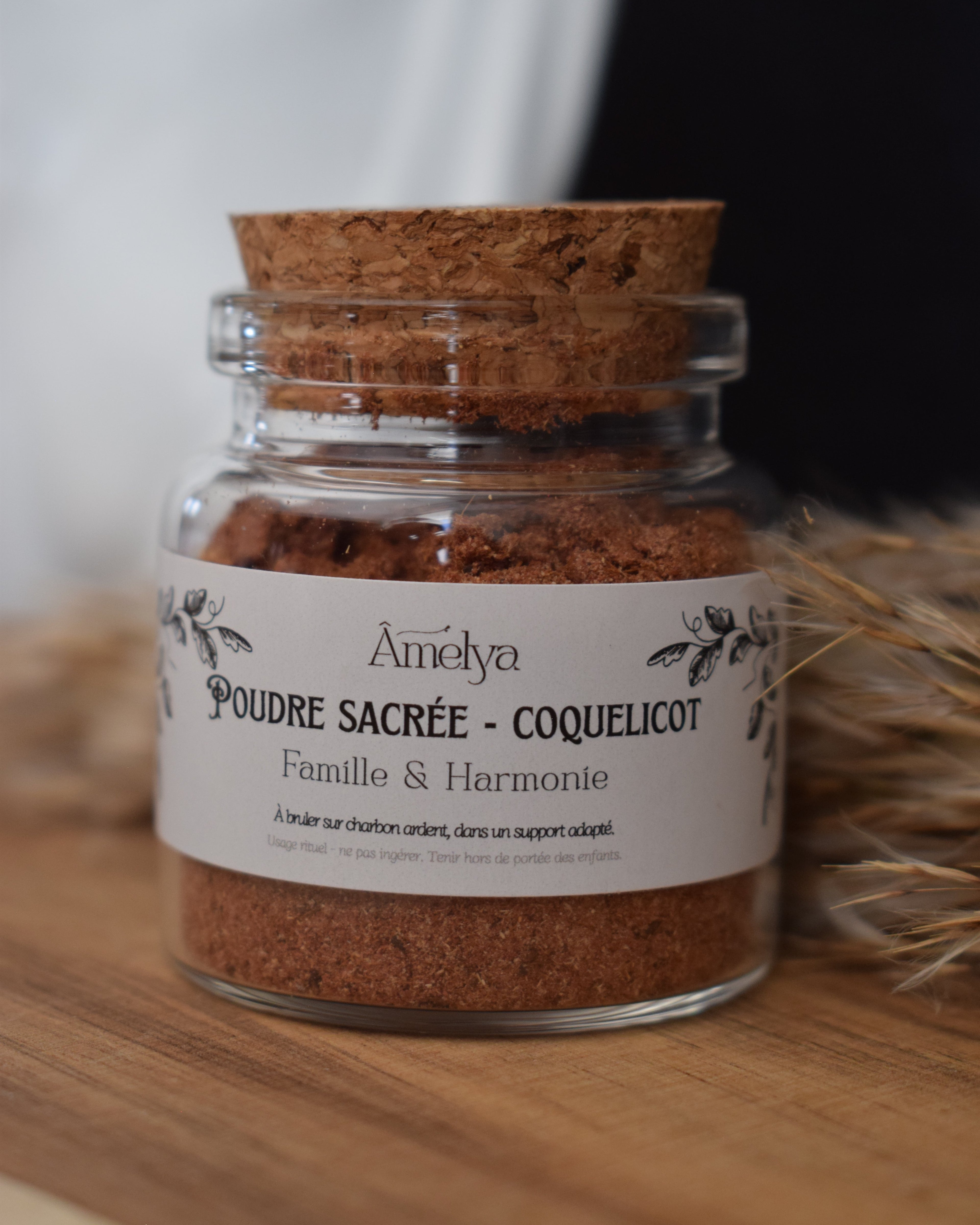 Coquelicot - Famille & Harmonie - Poudre sacrée