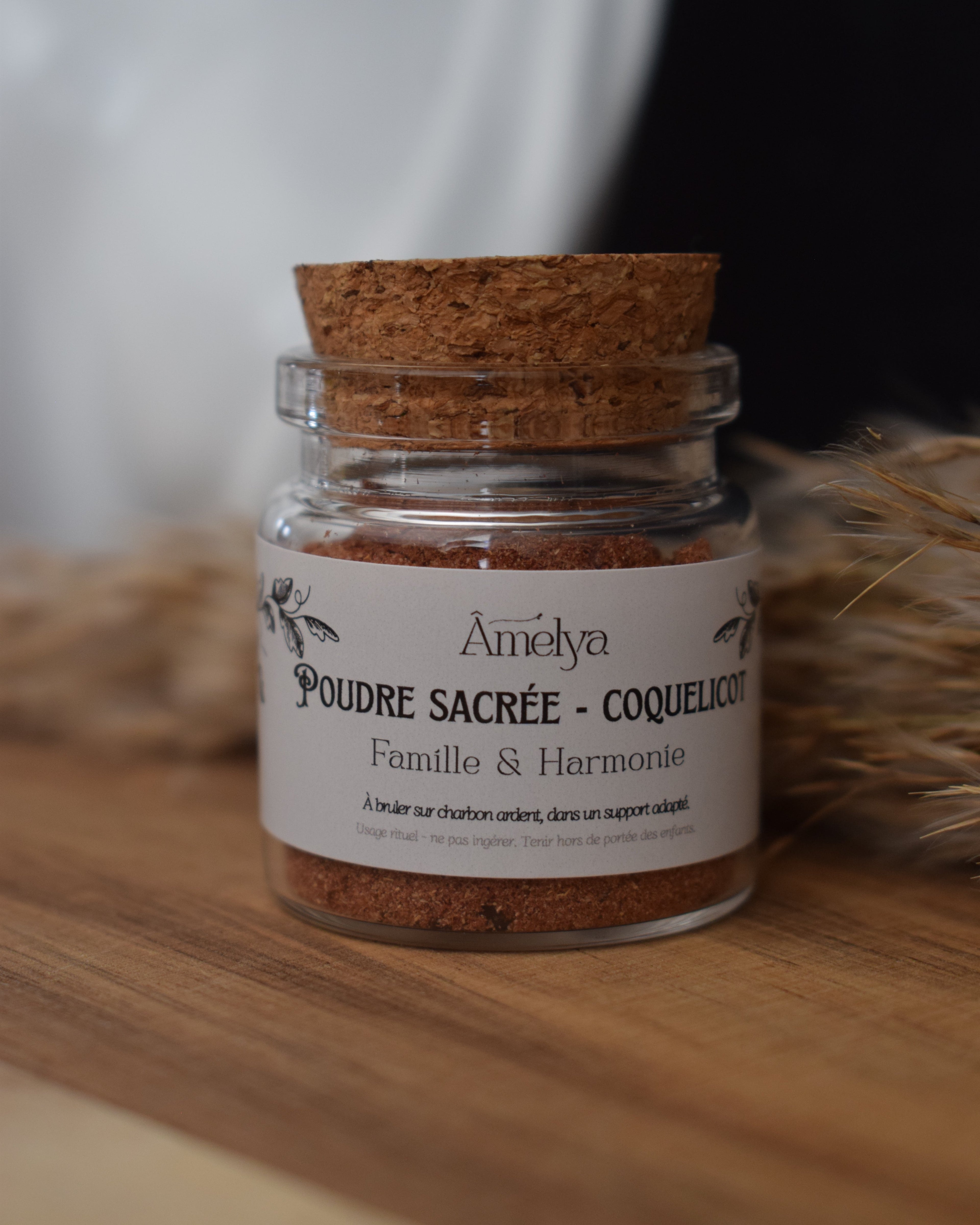 Coquelicot - Famille & Harmonie - Poudre sacrée