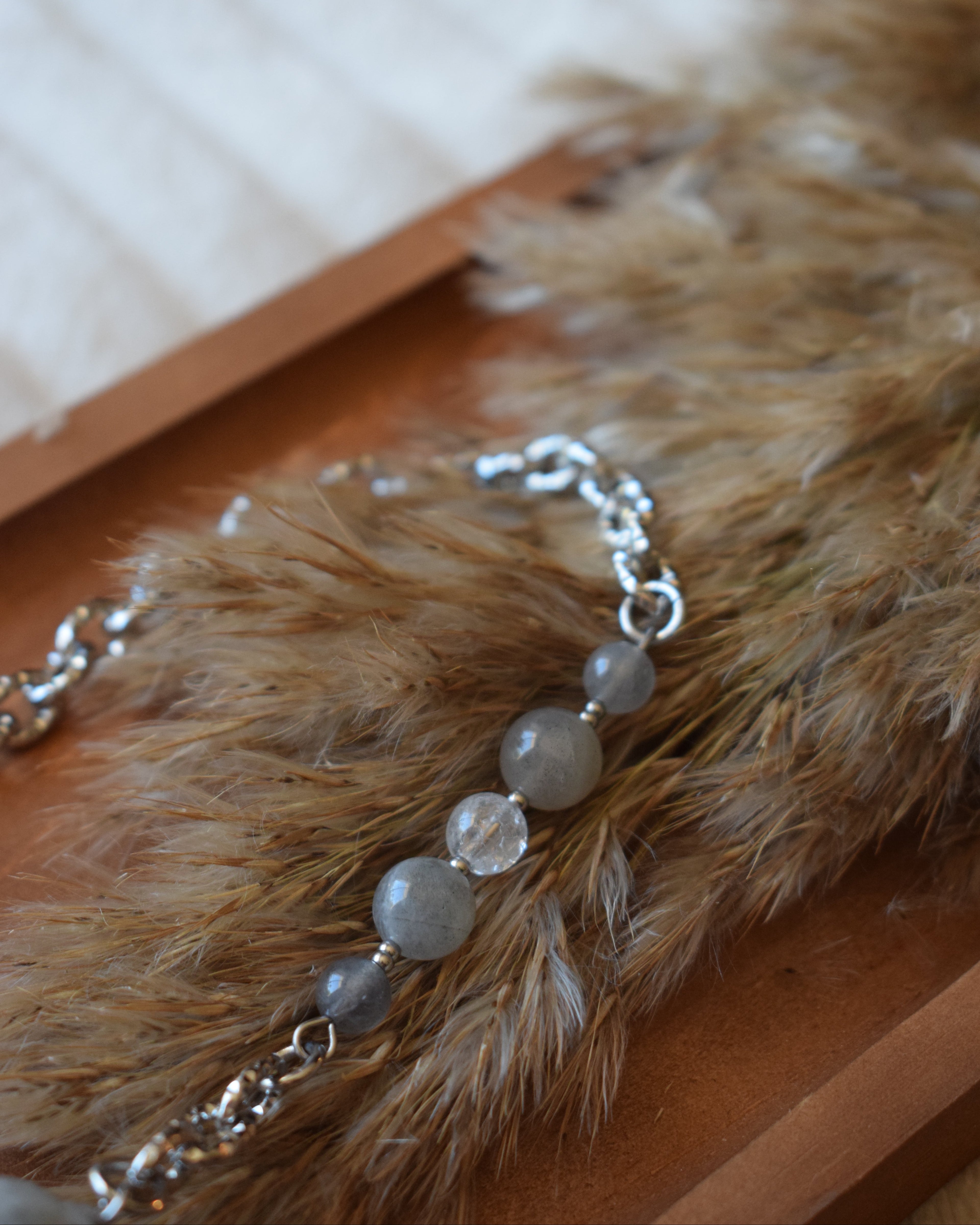 Pendule - Labradorite & Arbre de vie