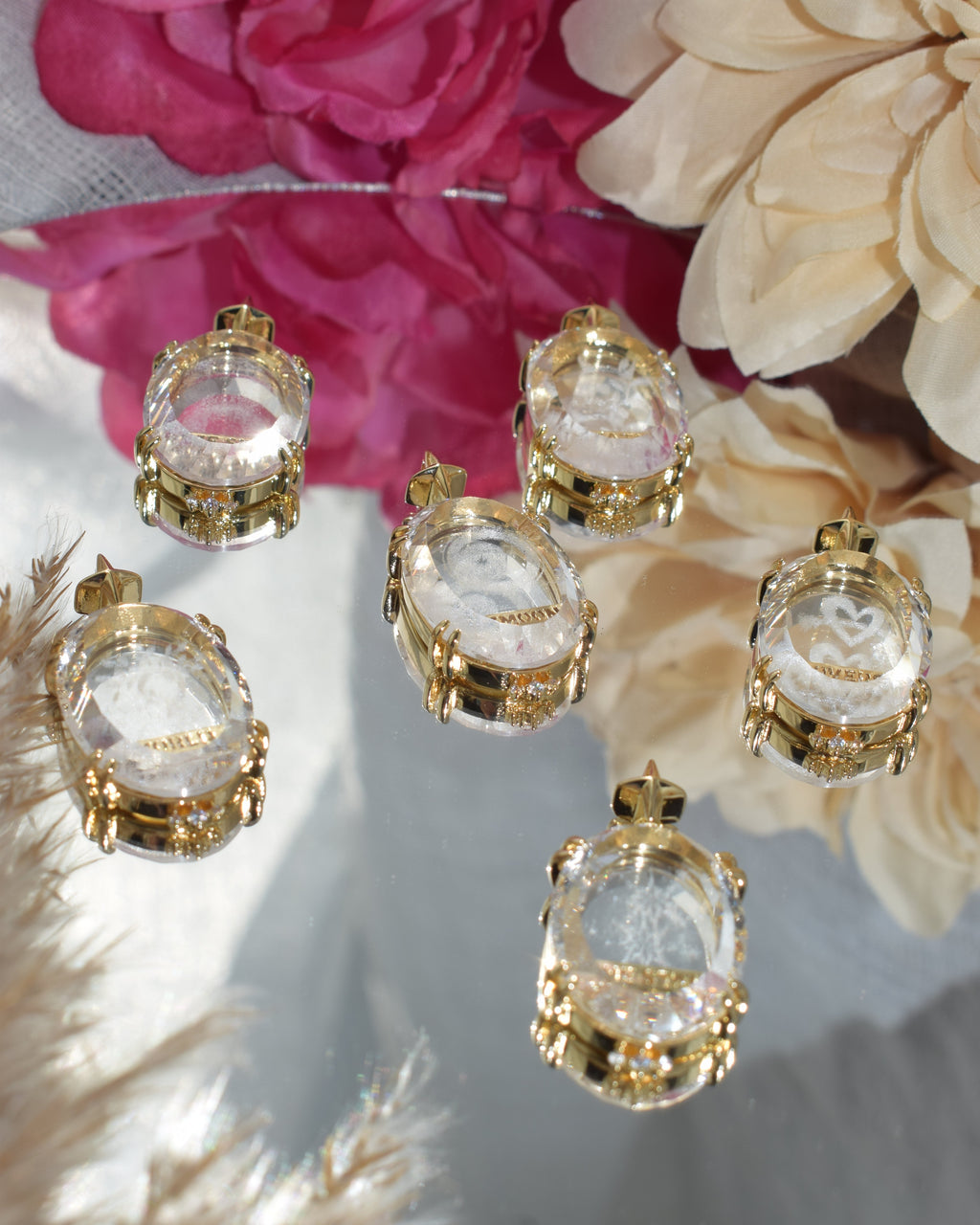 Pendentif "Tarot en Cristal de Roche"