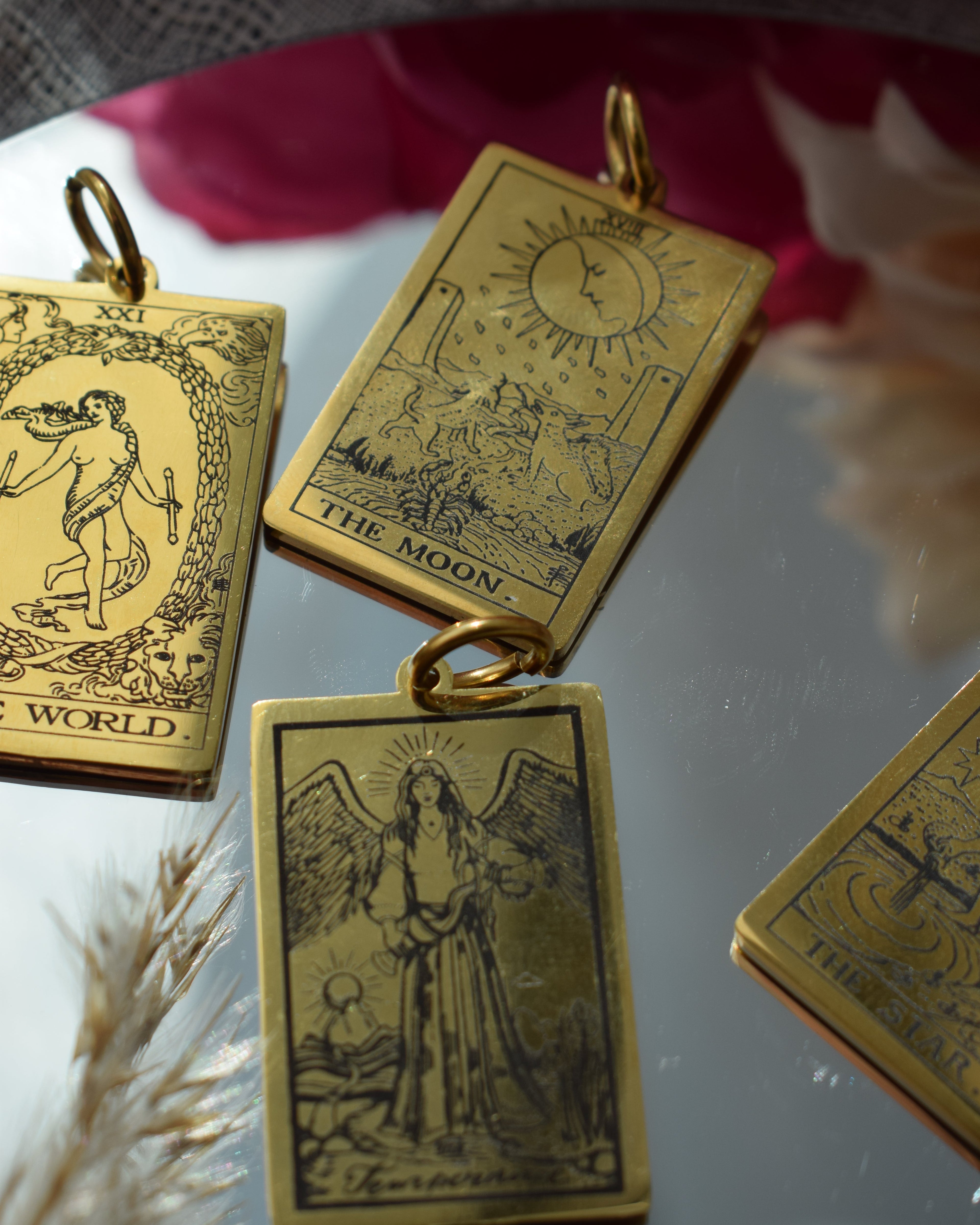 Pendentif - Carte de tarot