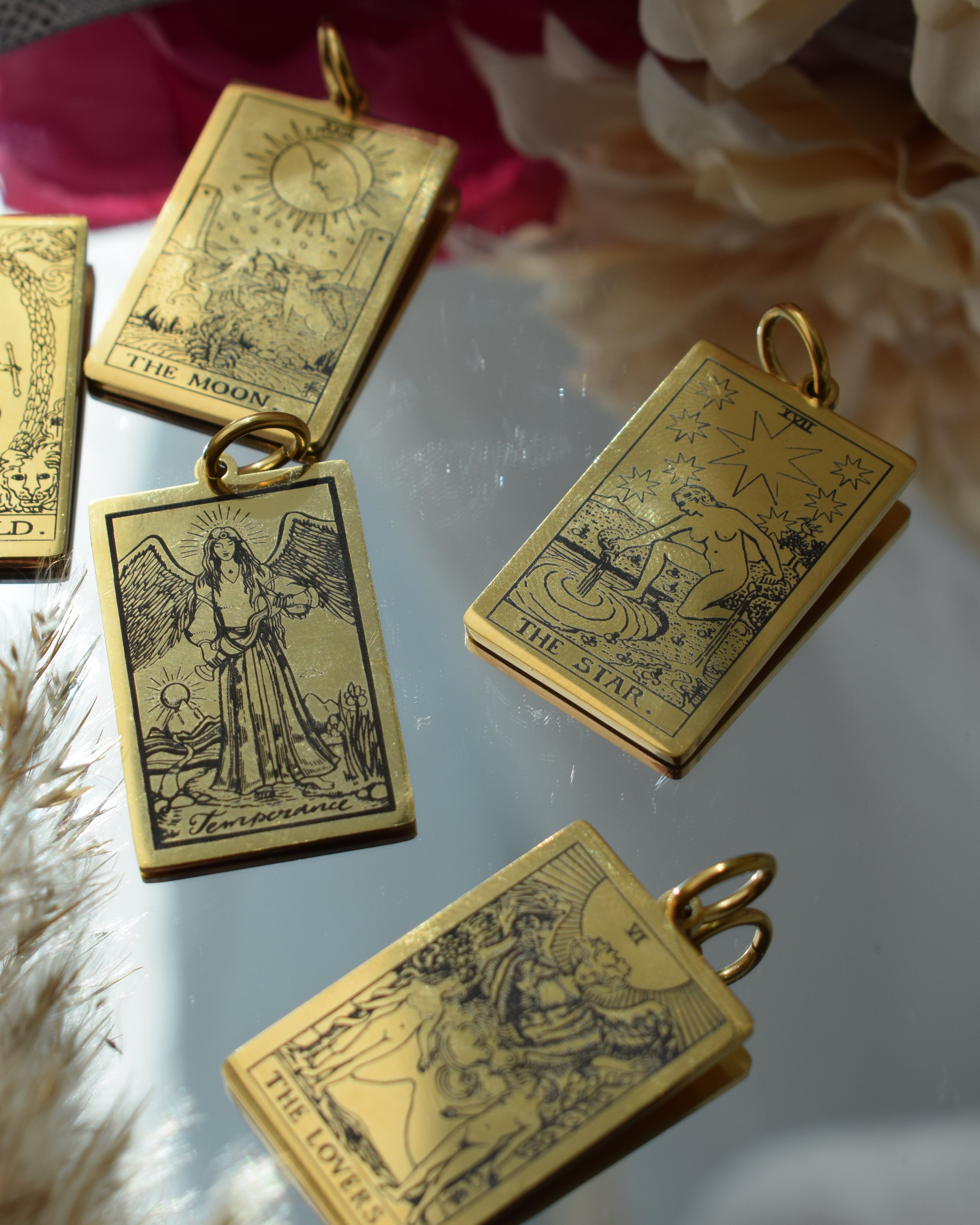 Pendentif - Carte de tarot