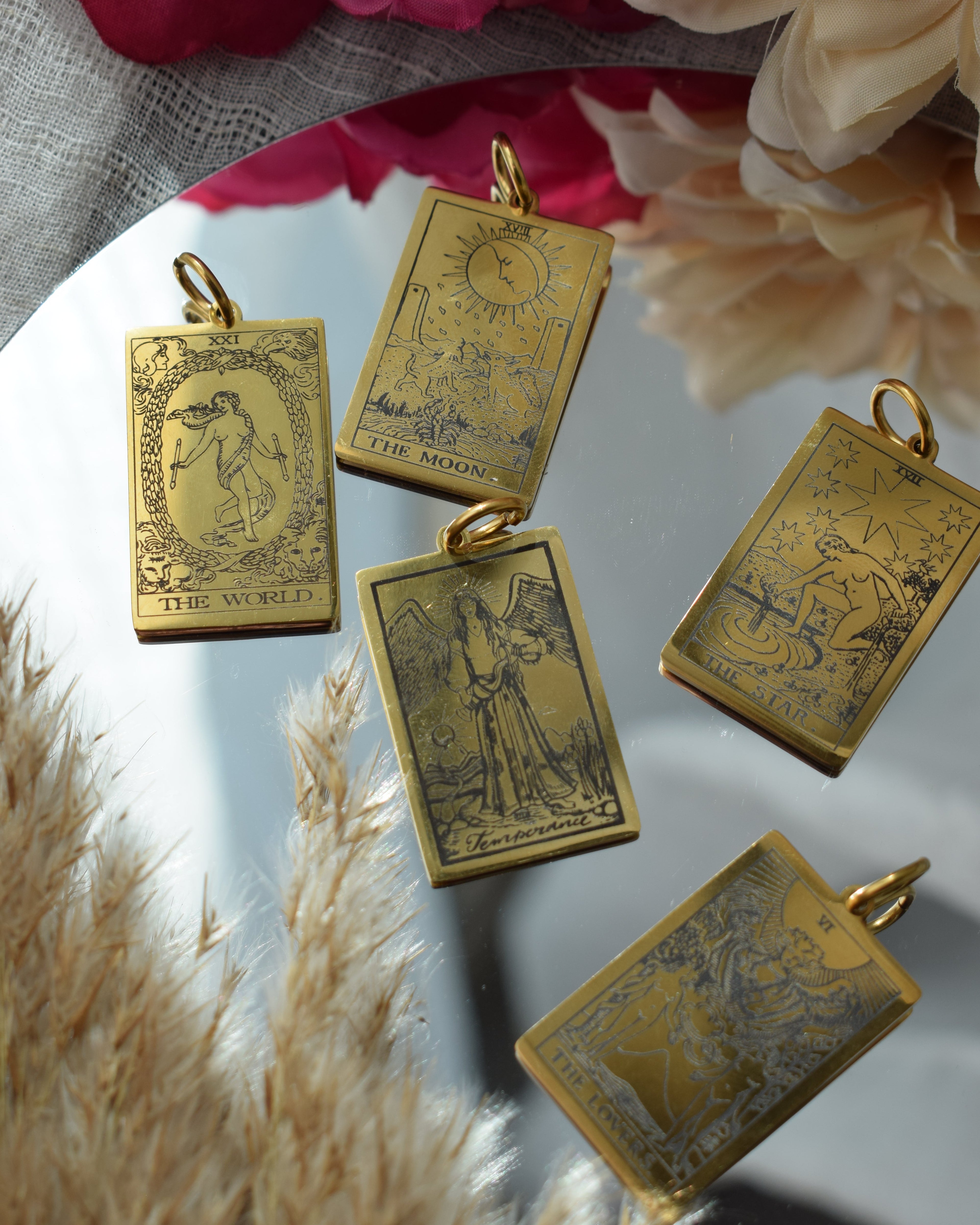 Pendentif - Carte de tarot