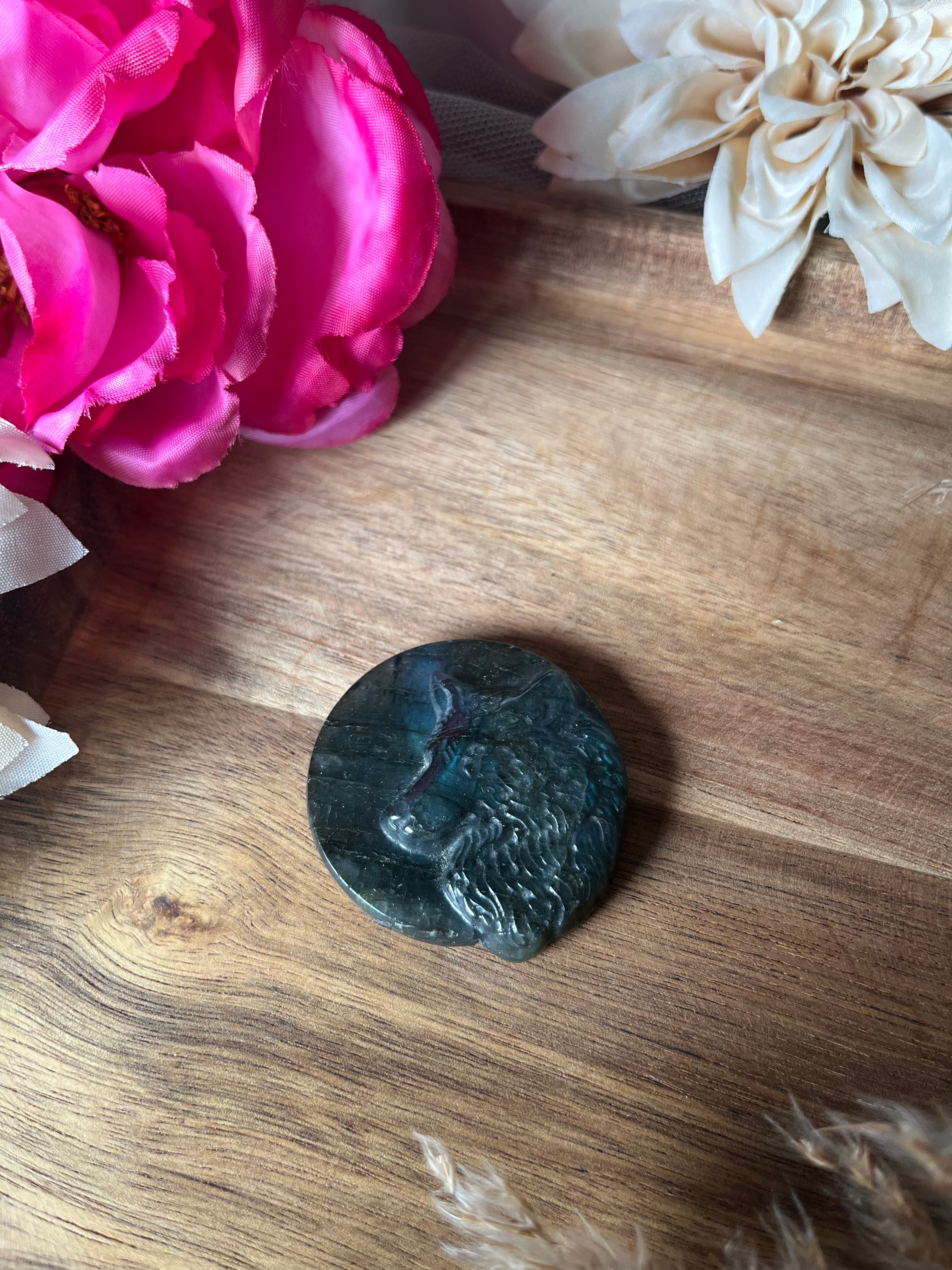 Sculpture en Labradorite