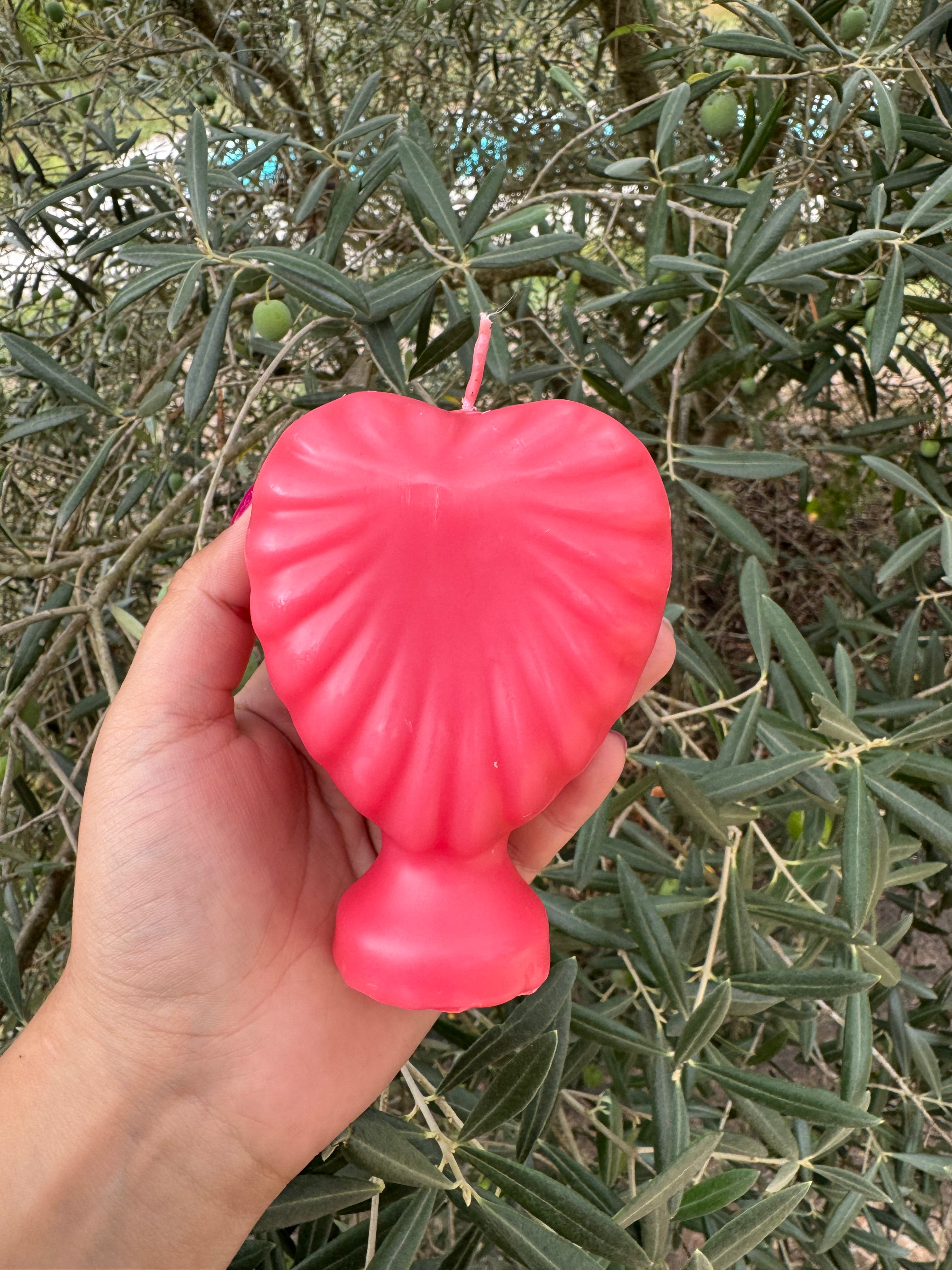Le coeur - Bougies Macumba