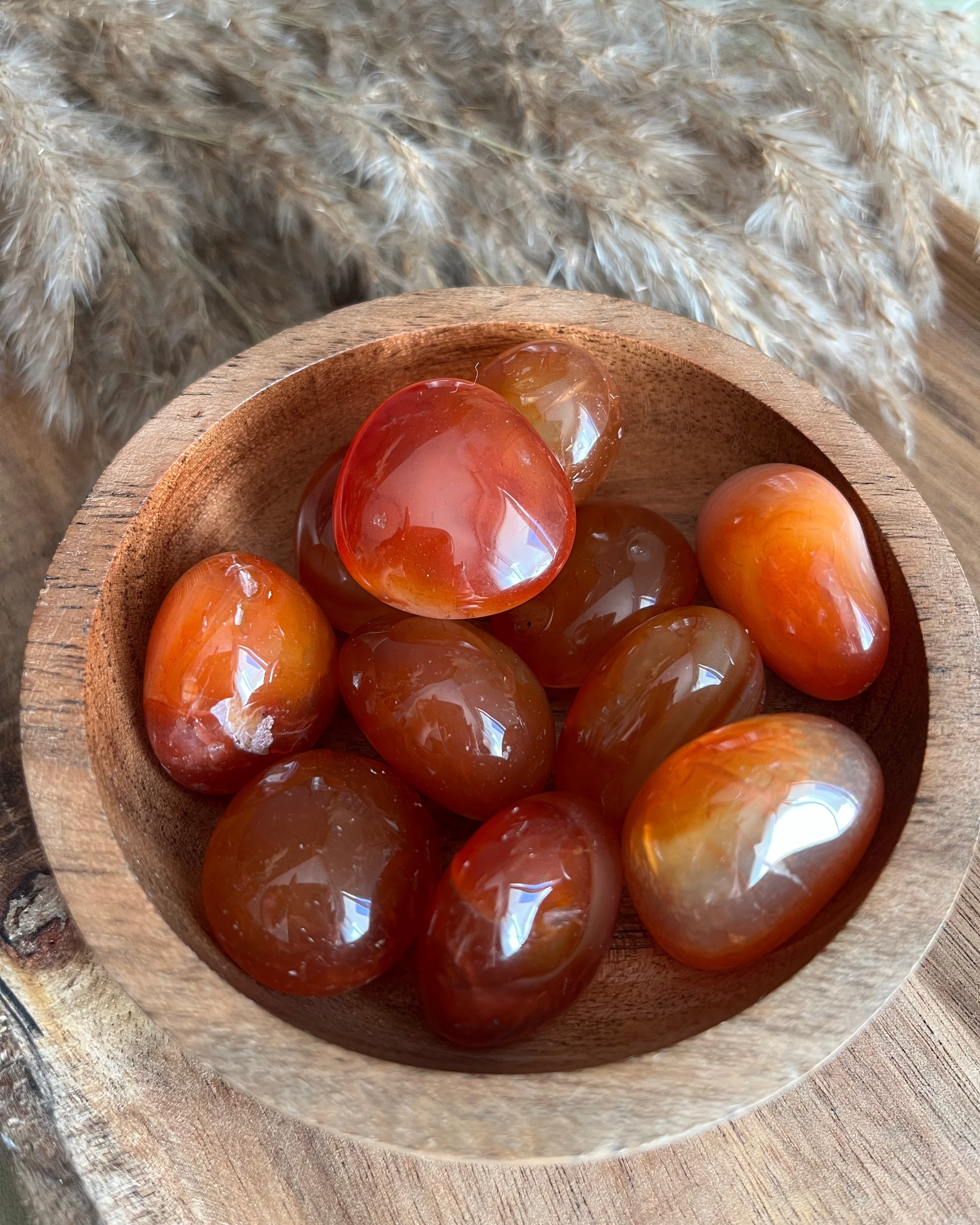 Cornaline - Vitalité & Créativité - Pierre roulée