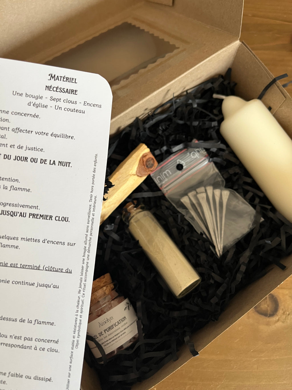 BOX RITUELLE - Désenvoutement - Libération & Protection