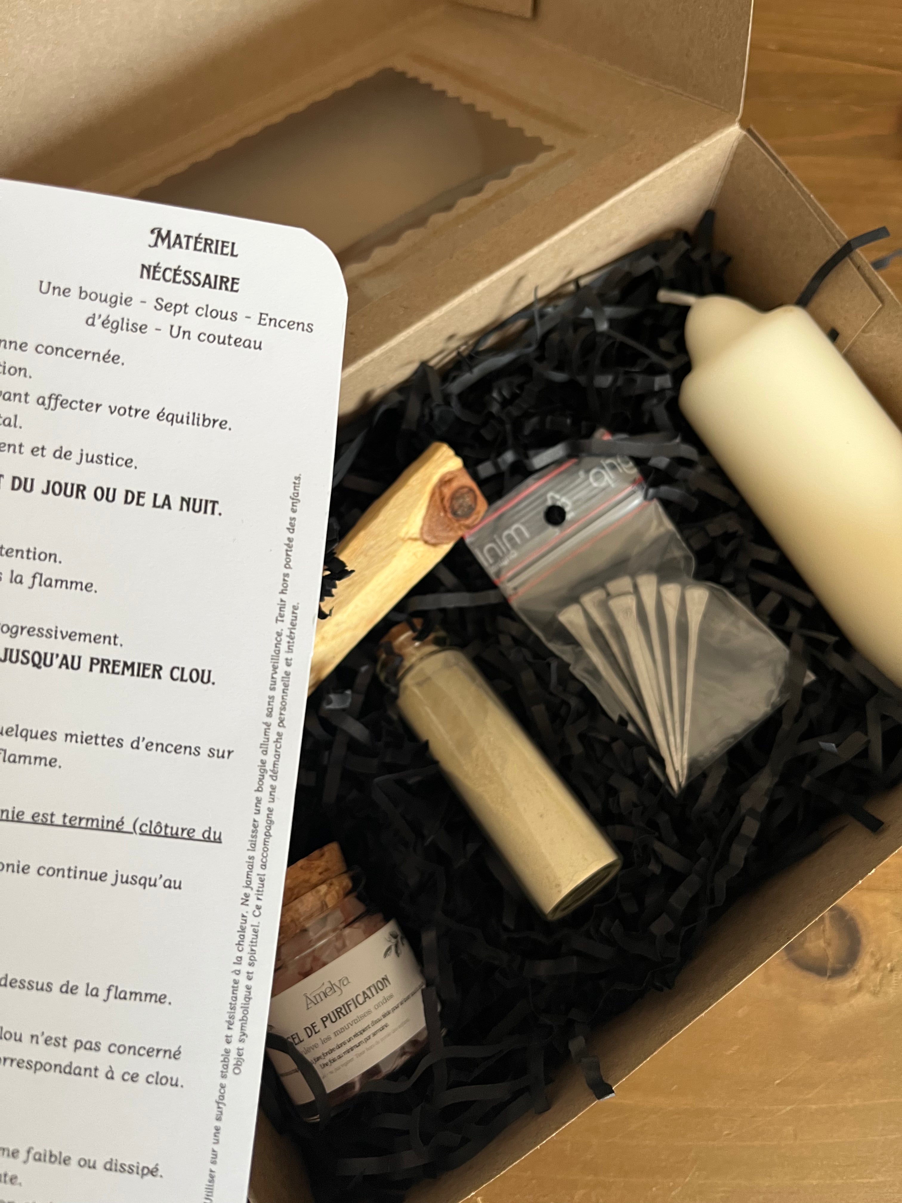 BOX RITUELLE - Désenvoutement - Libération & Protection