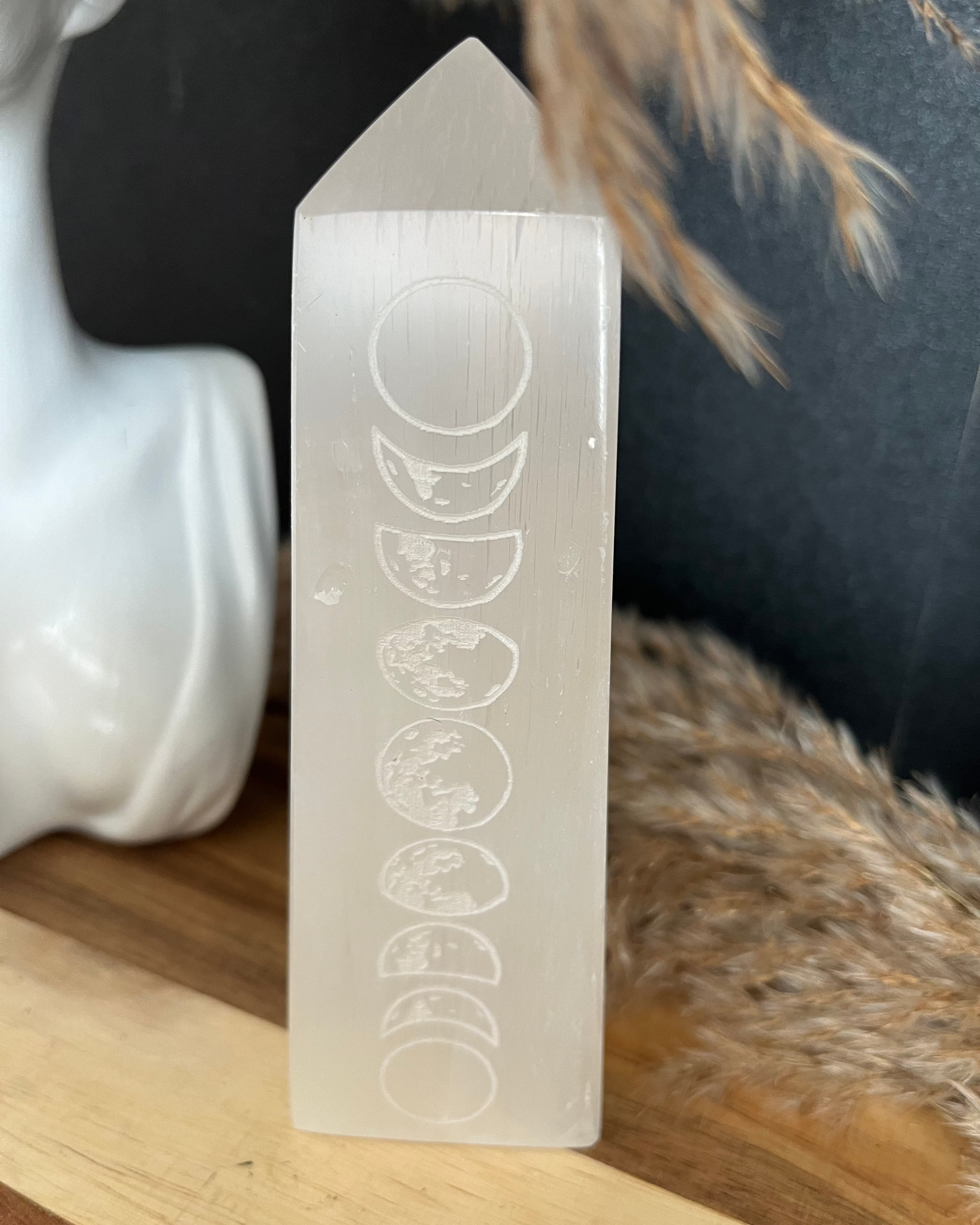 Obélisque en Sélénité - Phases lunaires