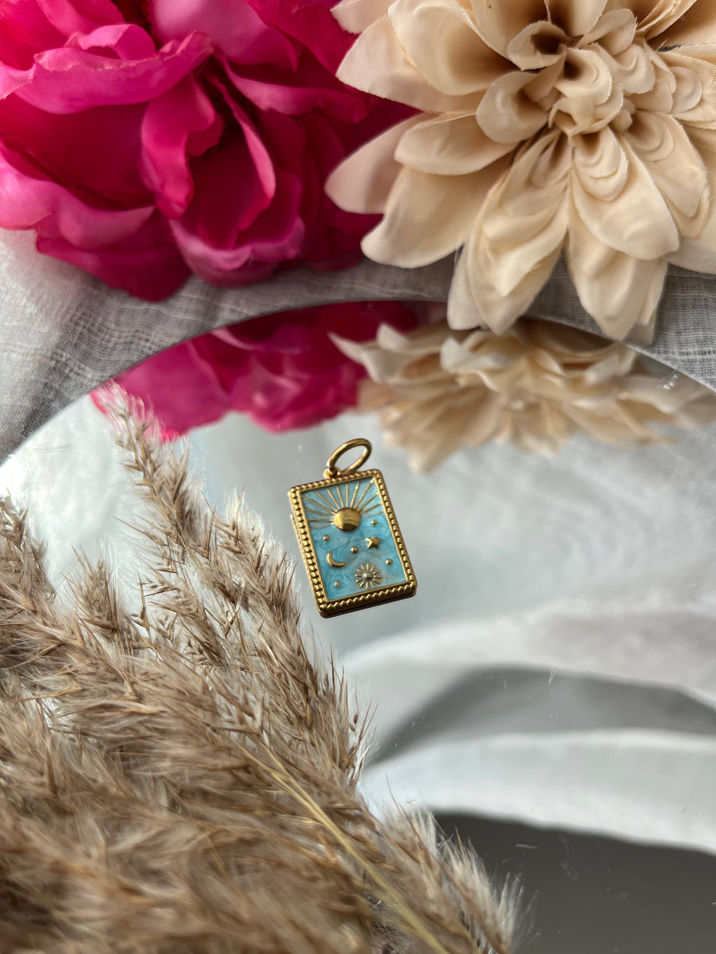 Pendentif carte céleste