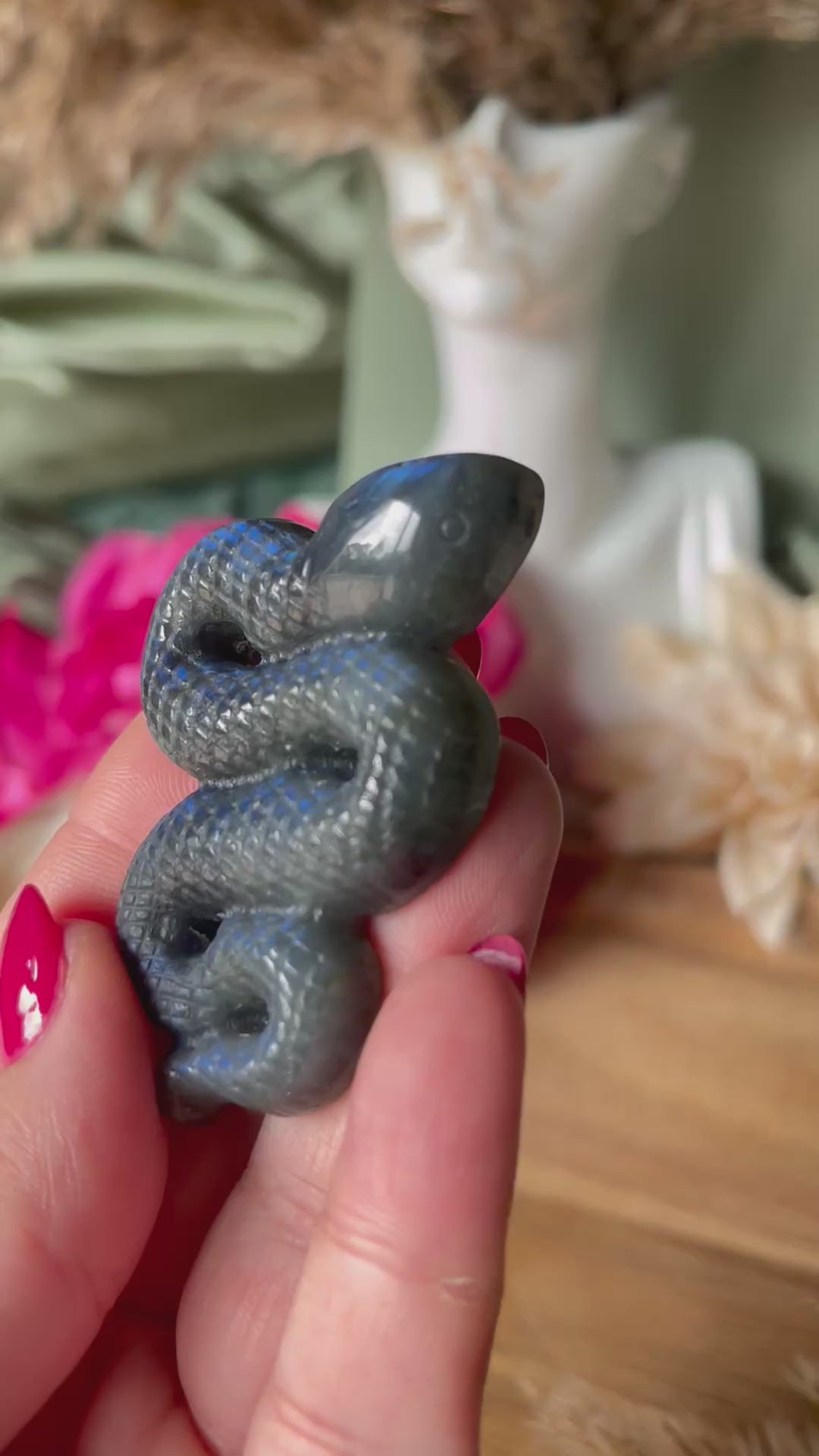 Sculpture en Labradorite