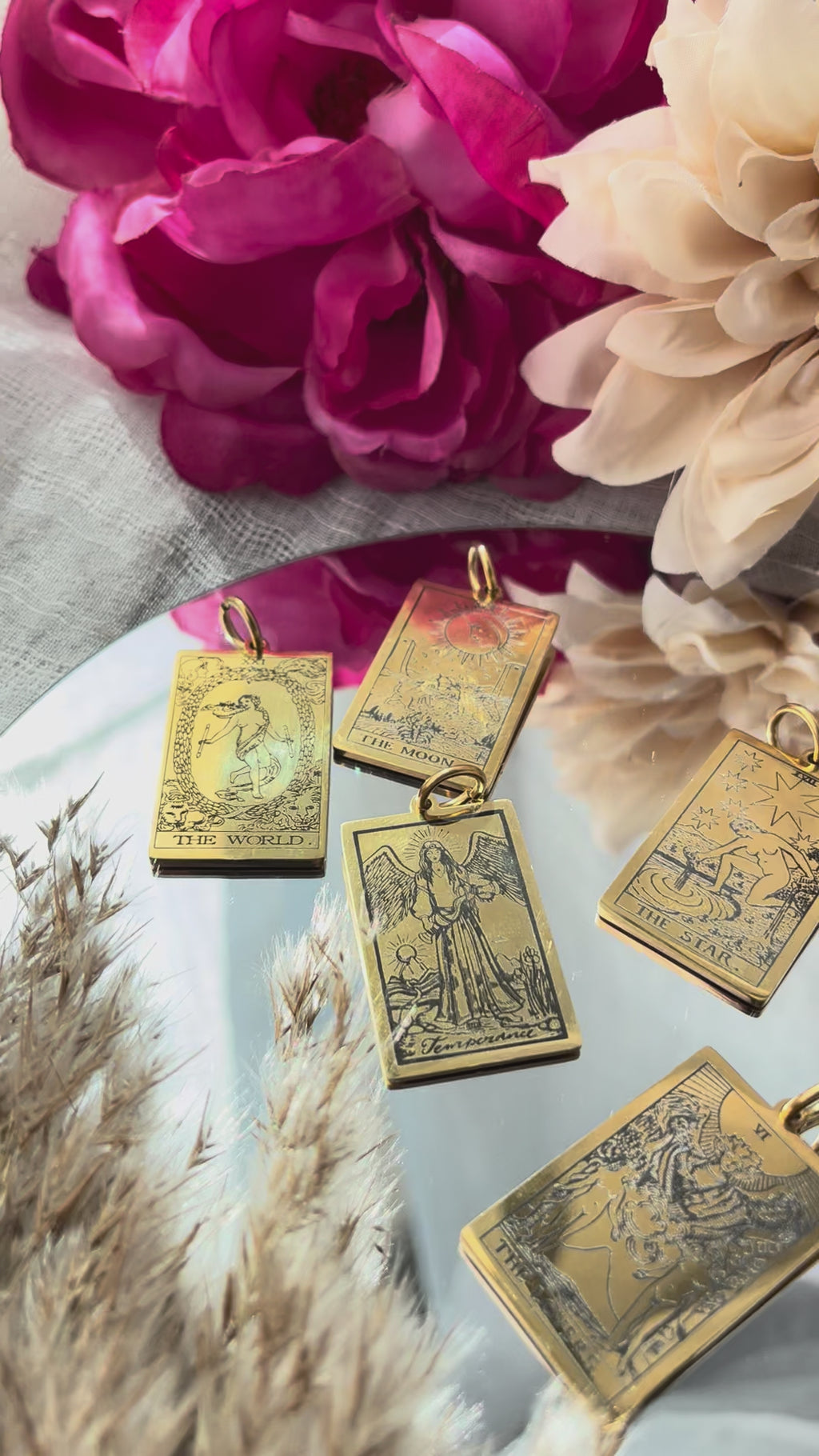 Pendentif - Carte de tarot