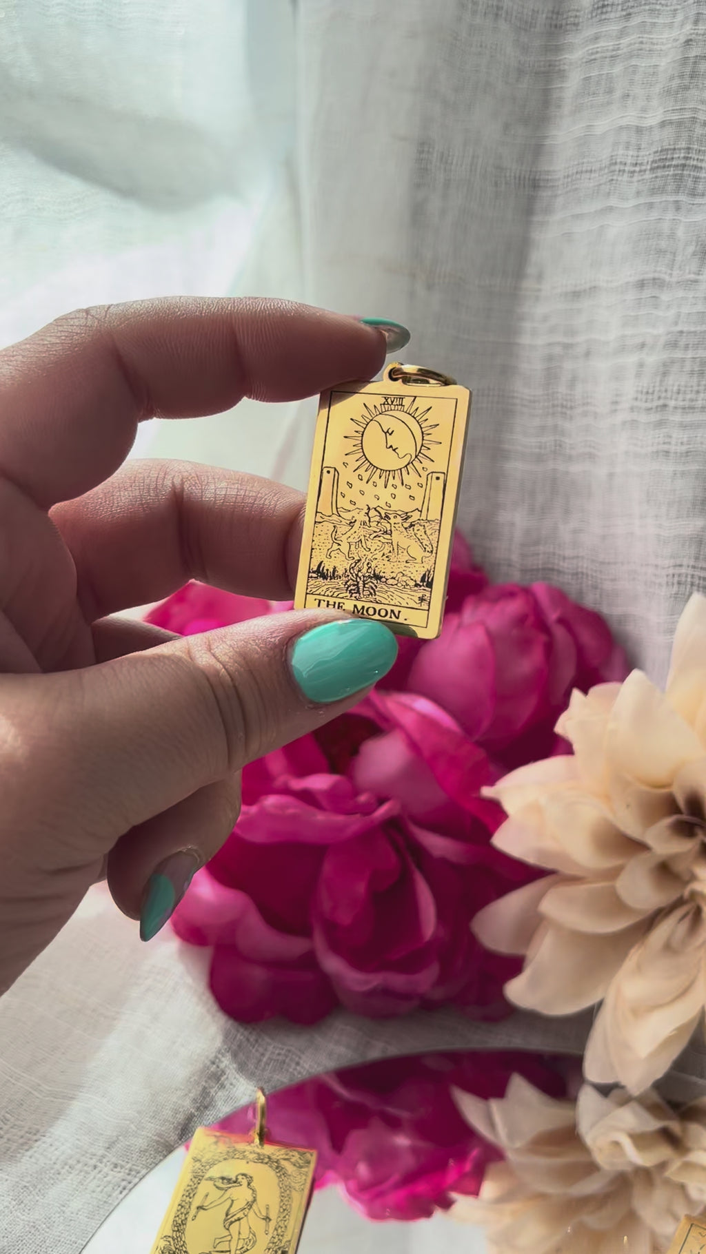 Pendentif - Carte de tarot