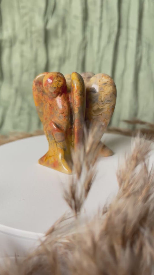 Ange - JOIE - PROTECTION -ÉQUILIBRE ÉMOTIONNEL - Agate Crazy Lace